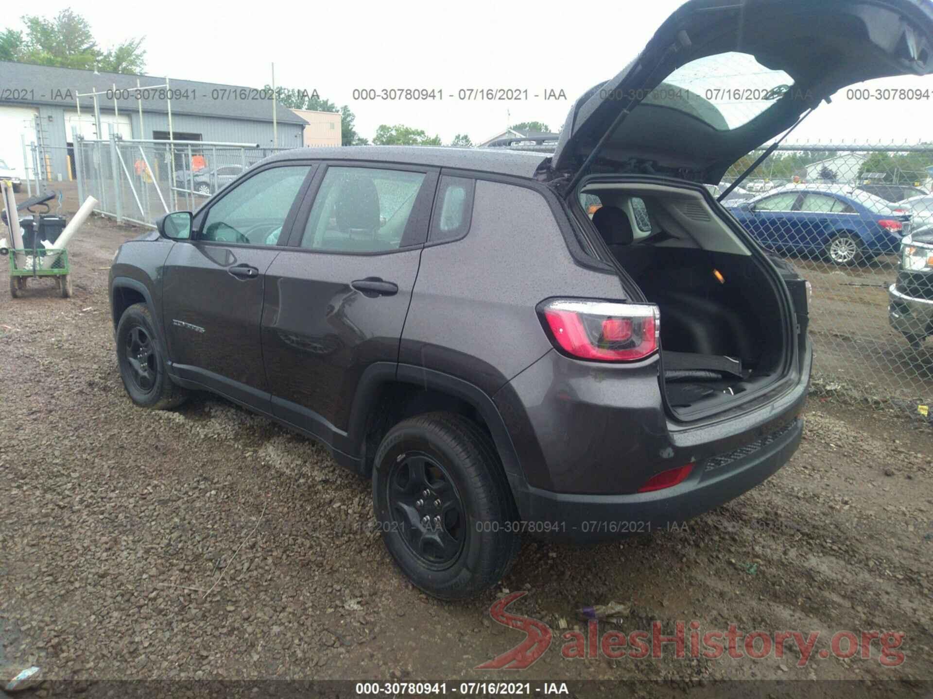 3C4NJDAB7KT731153 2019 JEEP COMPASS