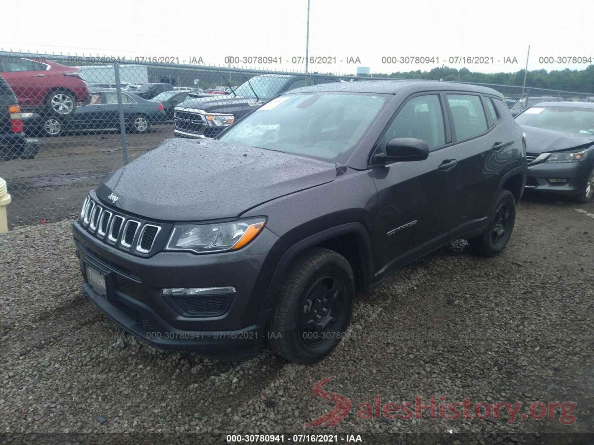 3C4NJDAB7KT731153 2019 JEEP COMPASS