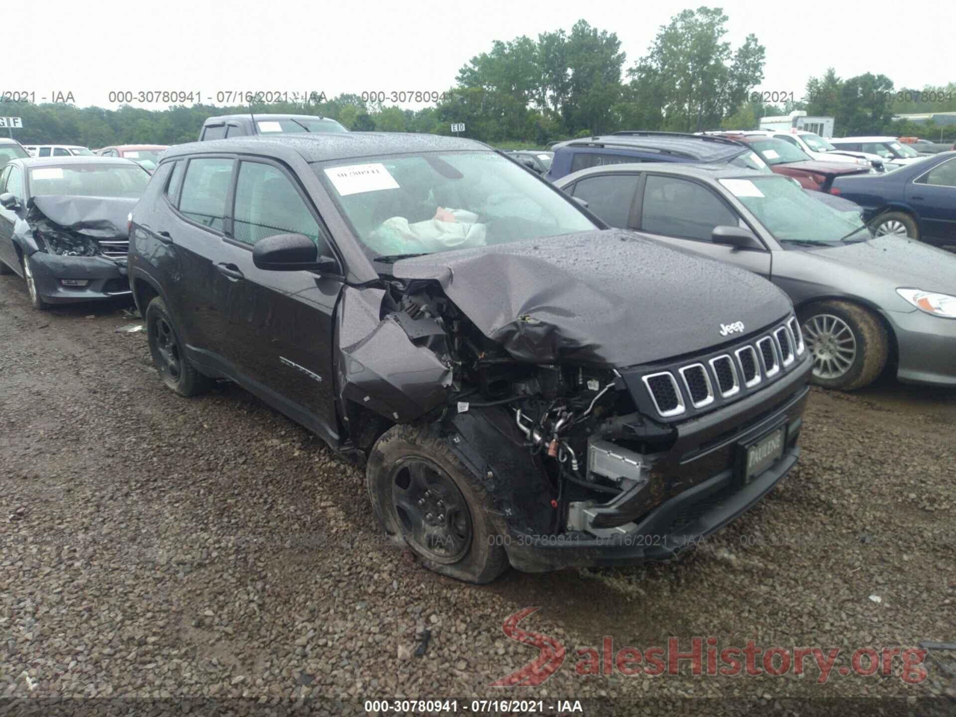 3C4NJDAB7KT731153 2019 JEEP COMPASS