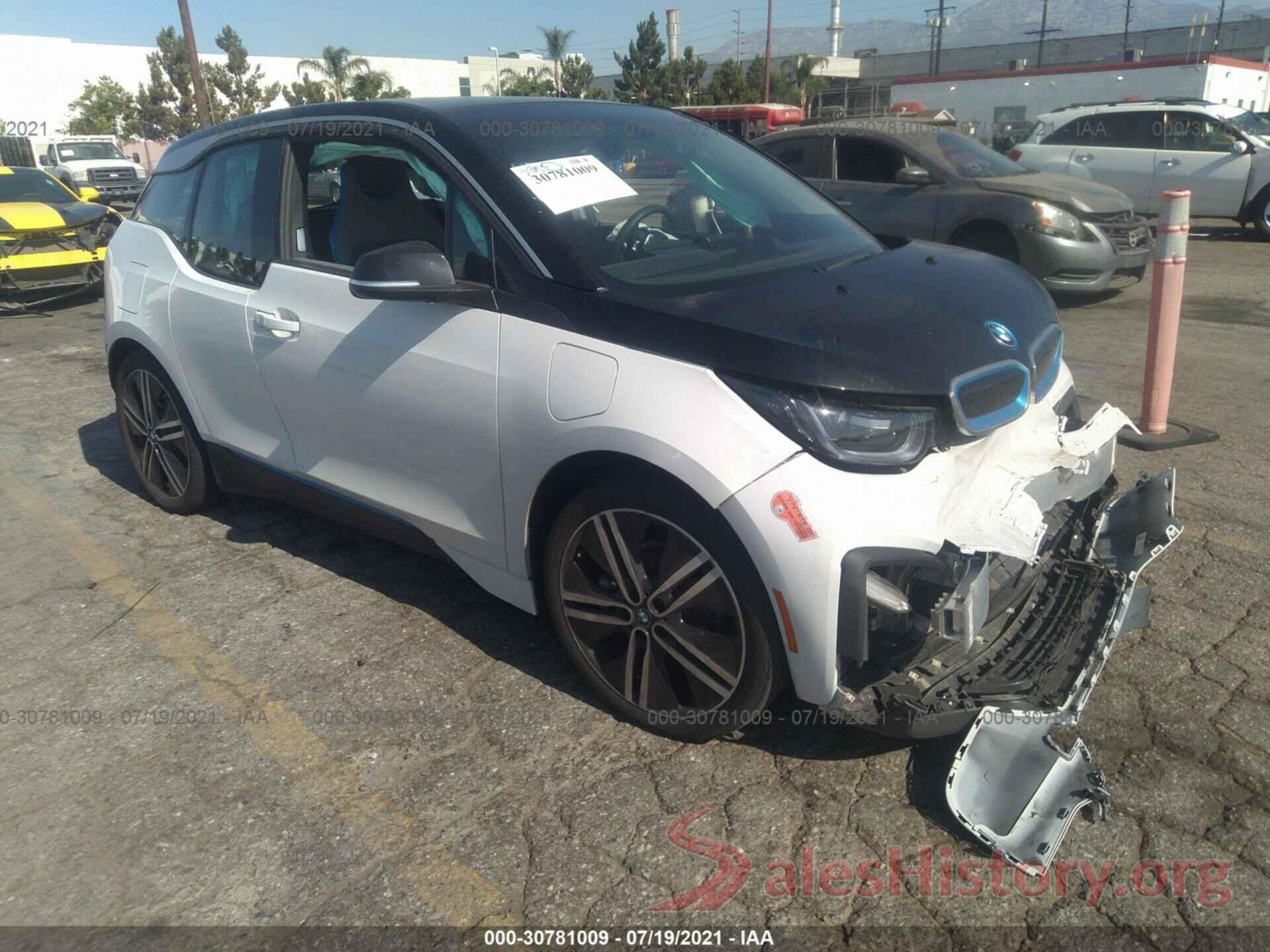 WBY8P4C50K7D99405 2019 BMW I3