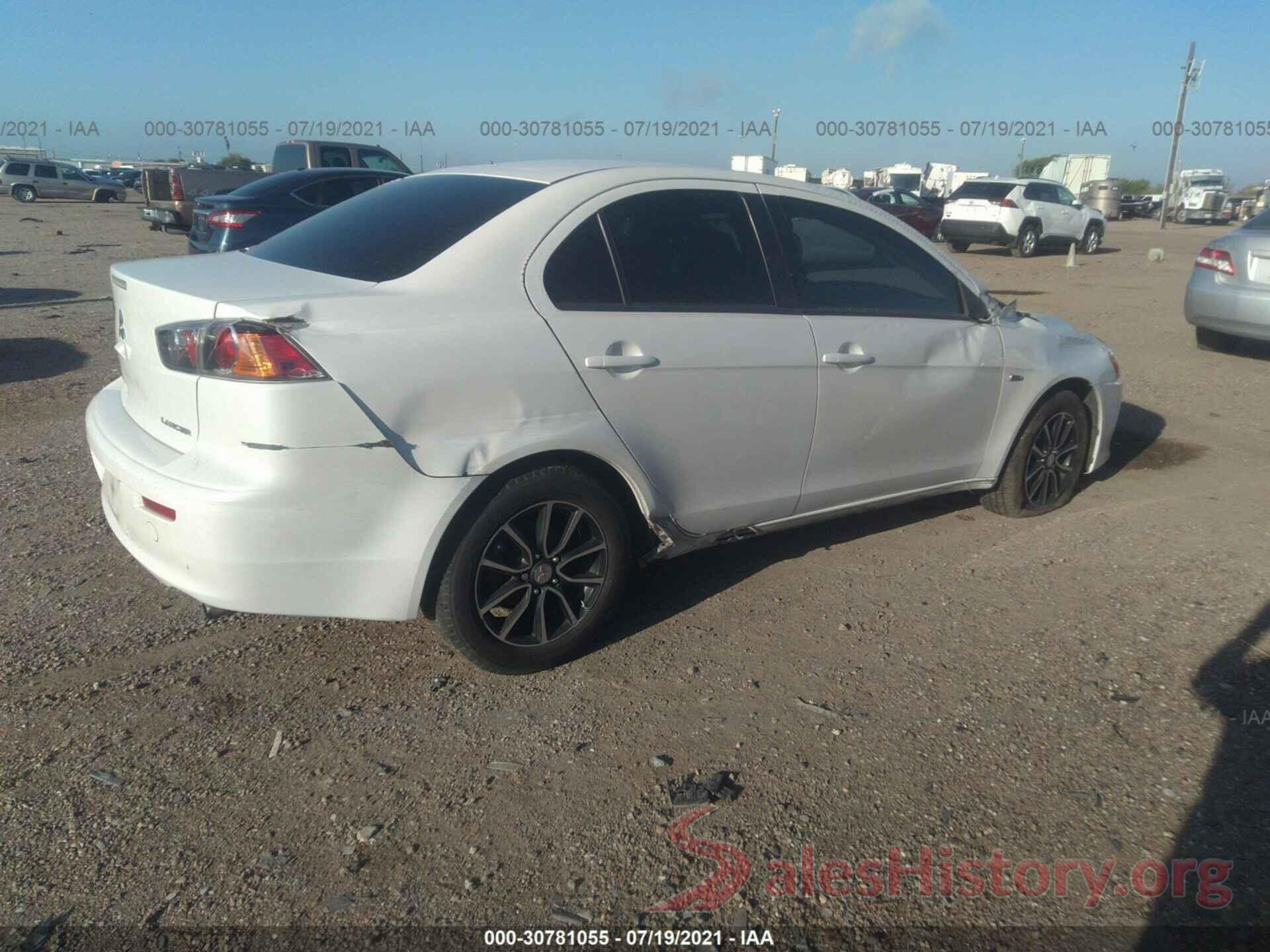 JA32U2FU7HU012071 2017 MITSUBISHI LANCER