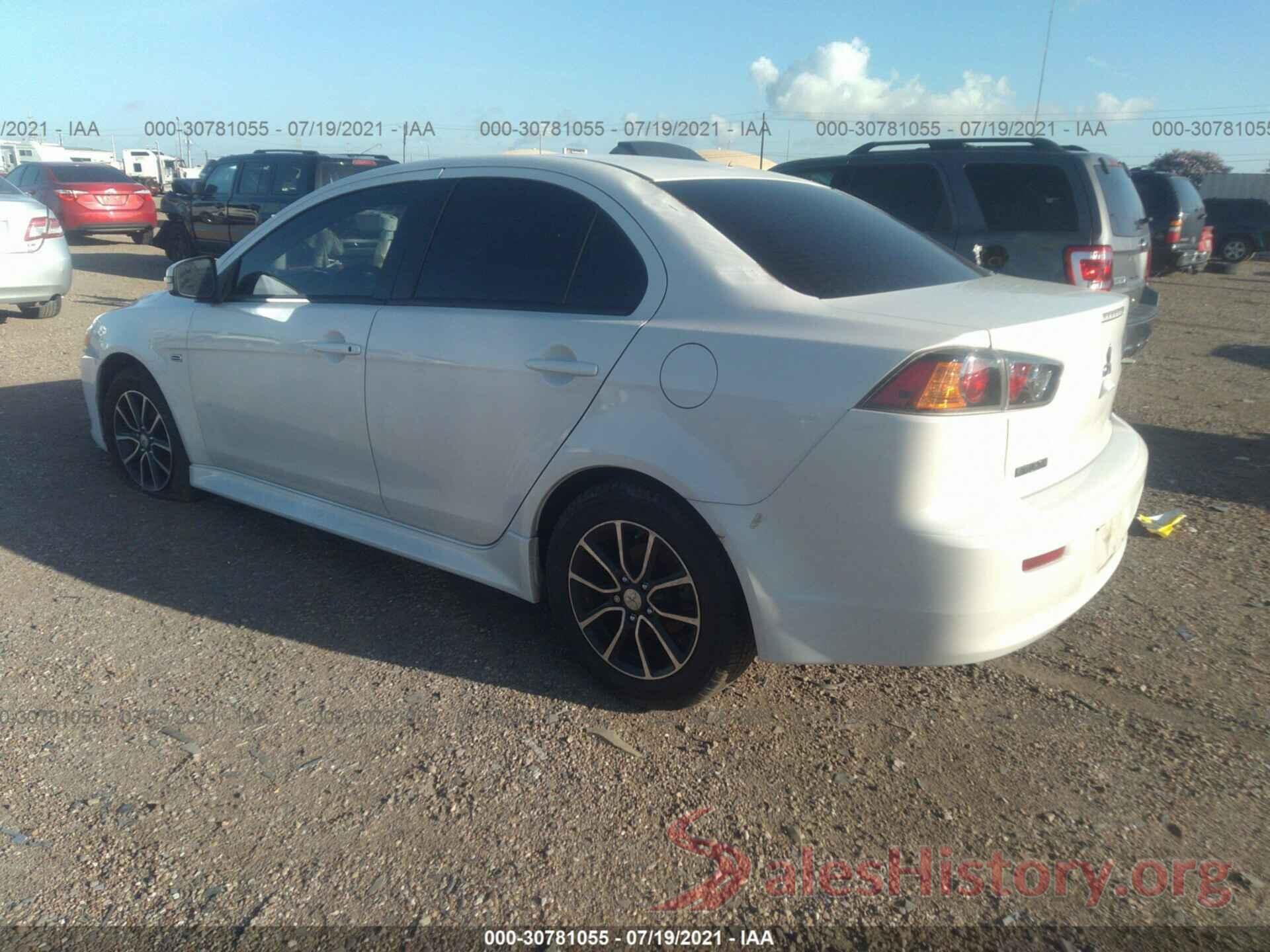 JA32U2FU7HU012071 2017 MITSUBISHI LANCER