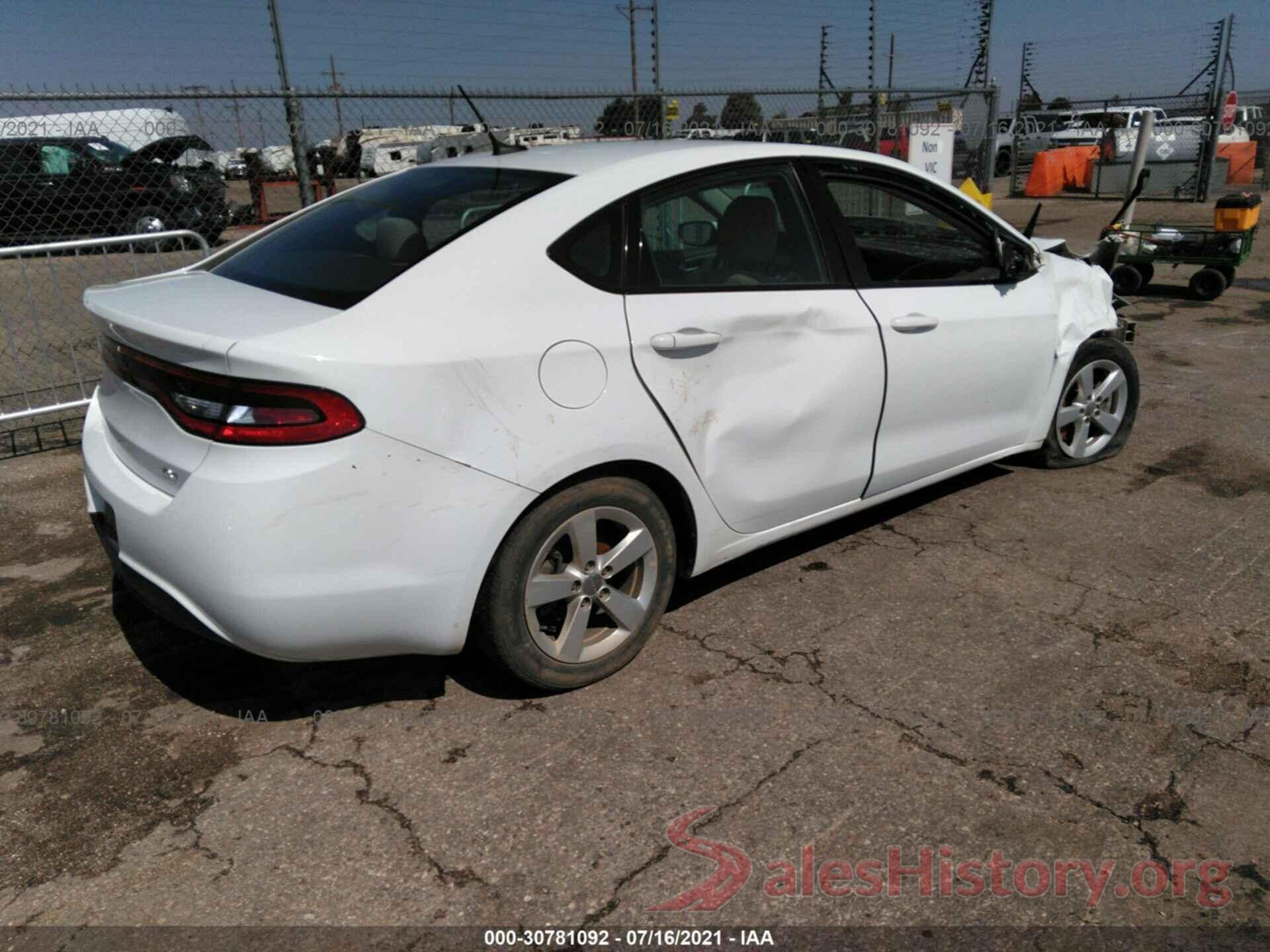 1C3CDFBB9GD563963 2016 DODGE DART