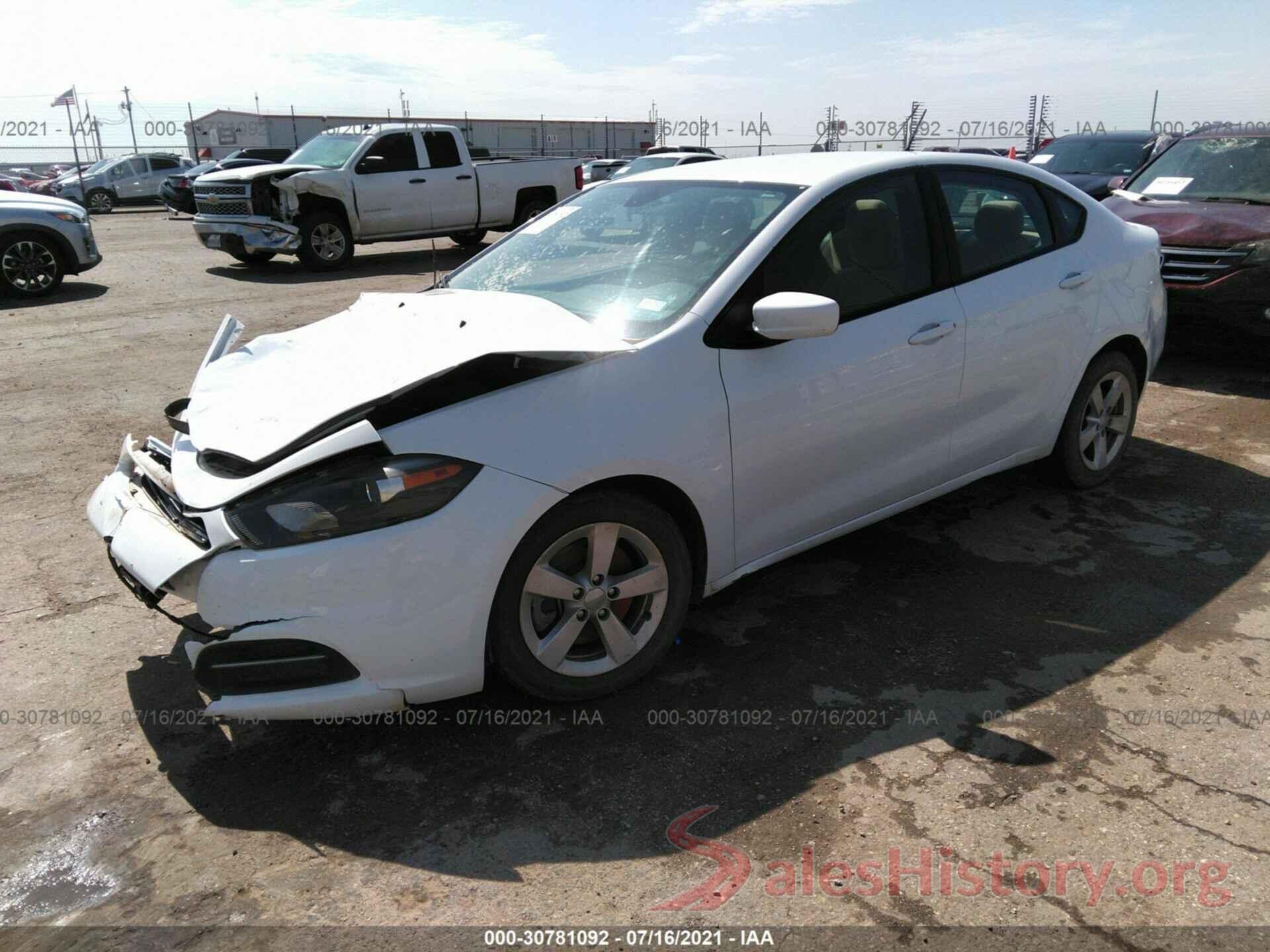 1C3CDFBB9GD563963 2016 DODGE DART