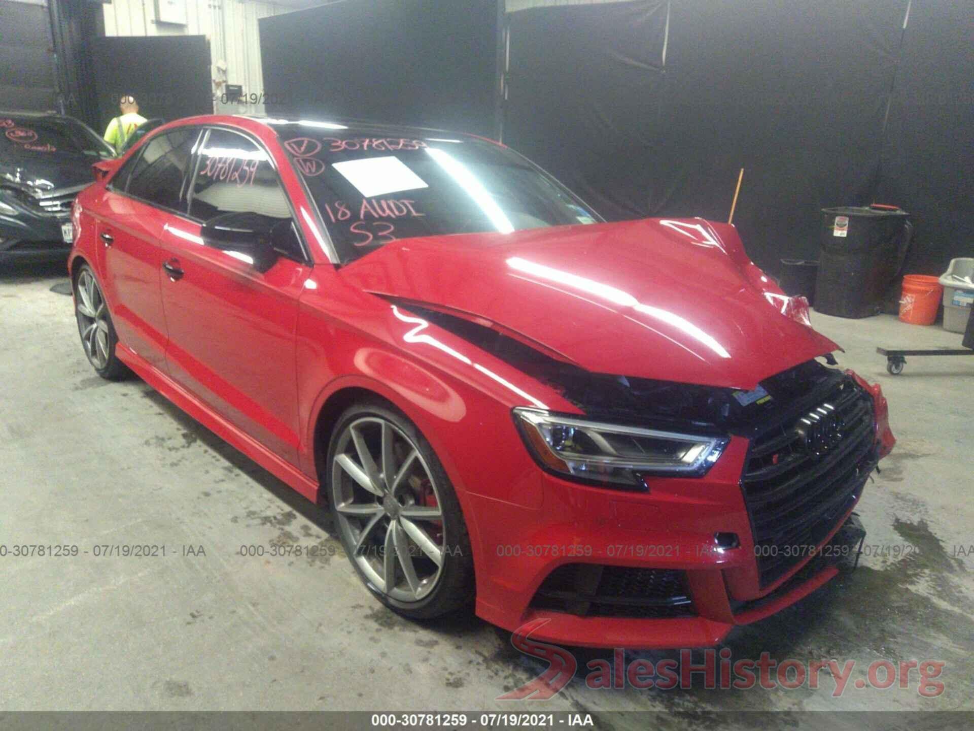 WAUB1GFF4J1094757 2018 AUDI S3