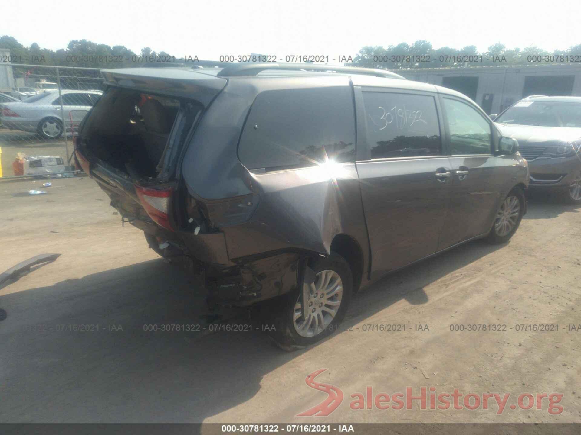 5TDYZ3DC5HS837625 2017 TOYOTA SIENNA