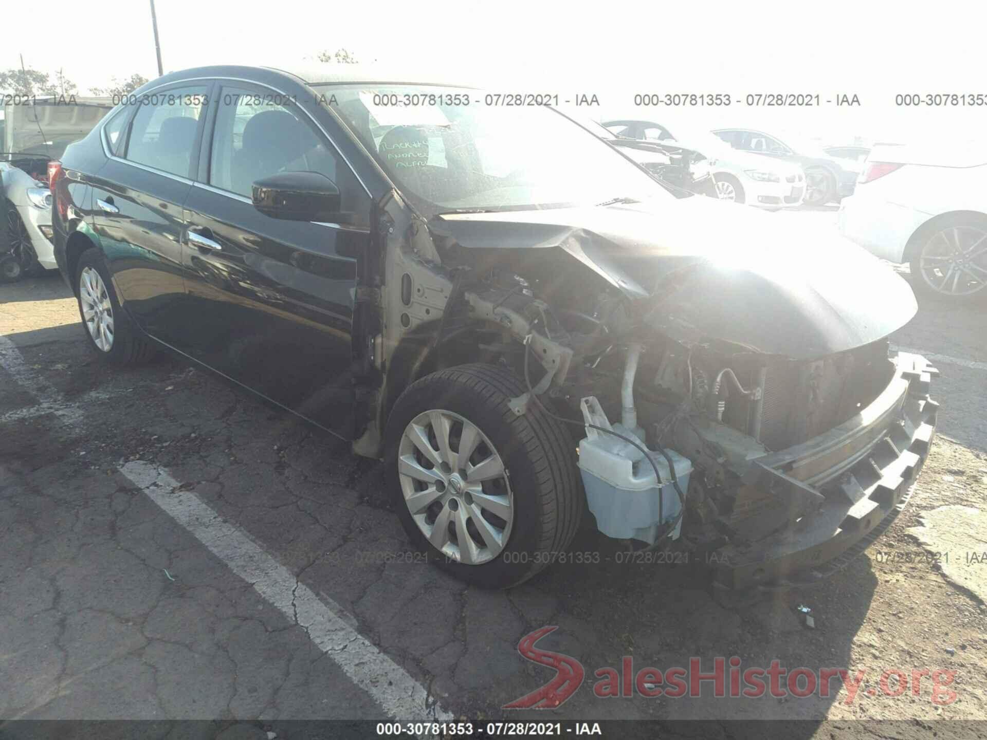 3N1AB7AP4GY280785 2016 NISSAN SENTRA