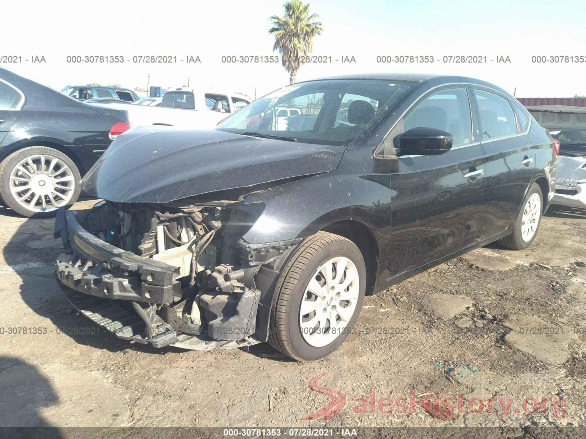 3N1AB7AP4GY280785 2016 NISSAN SENTRA