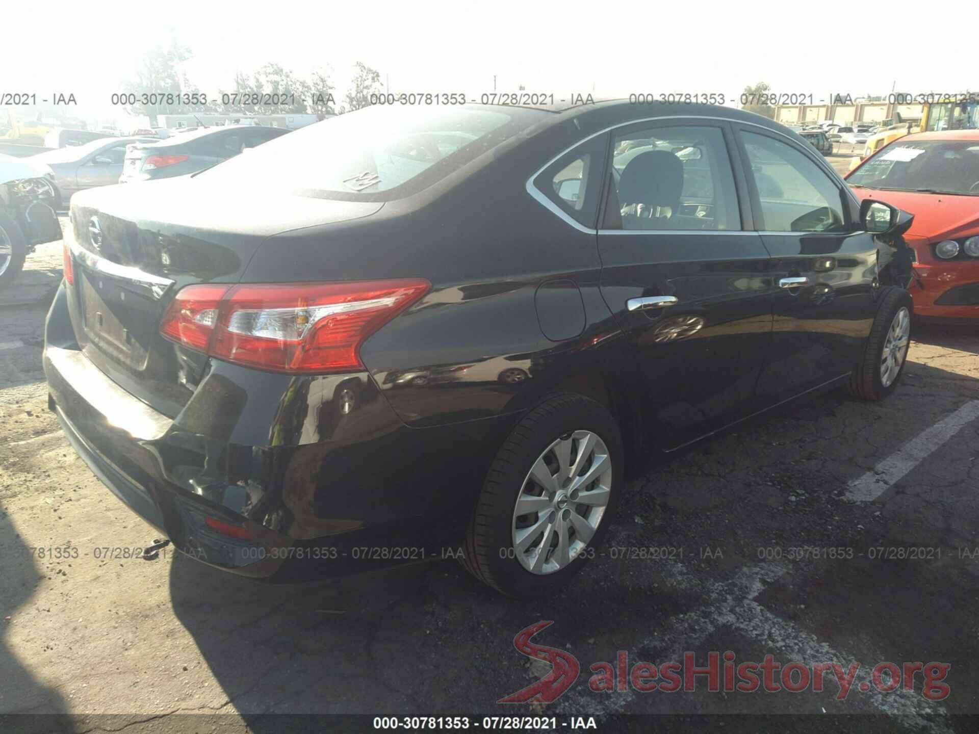 3N1AB7AP4GY280785 2016 NISSAN SENTRA