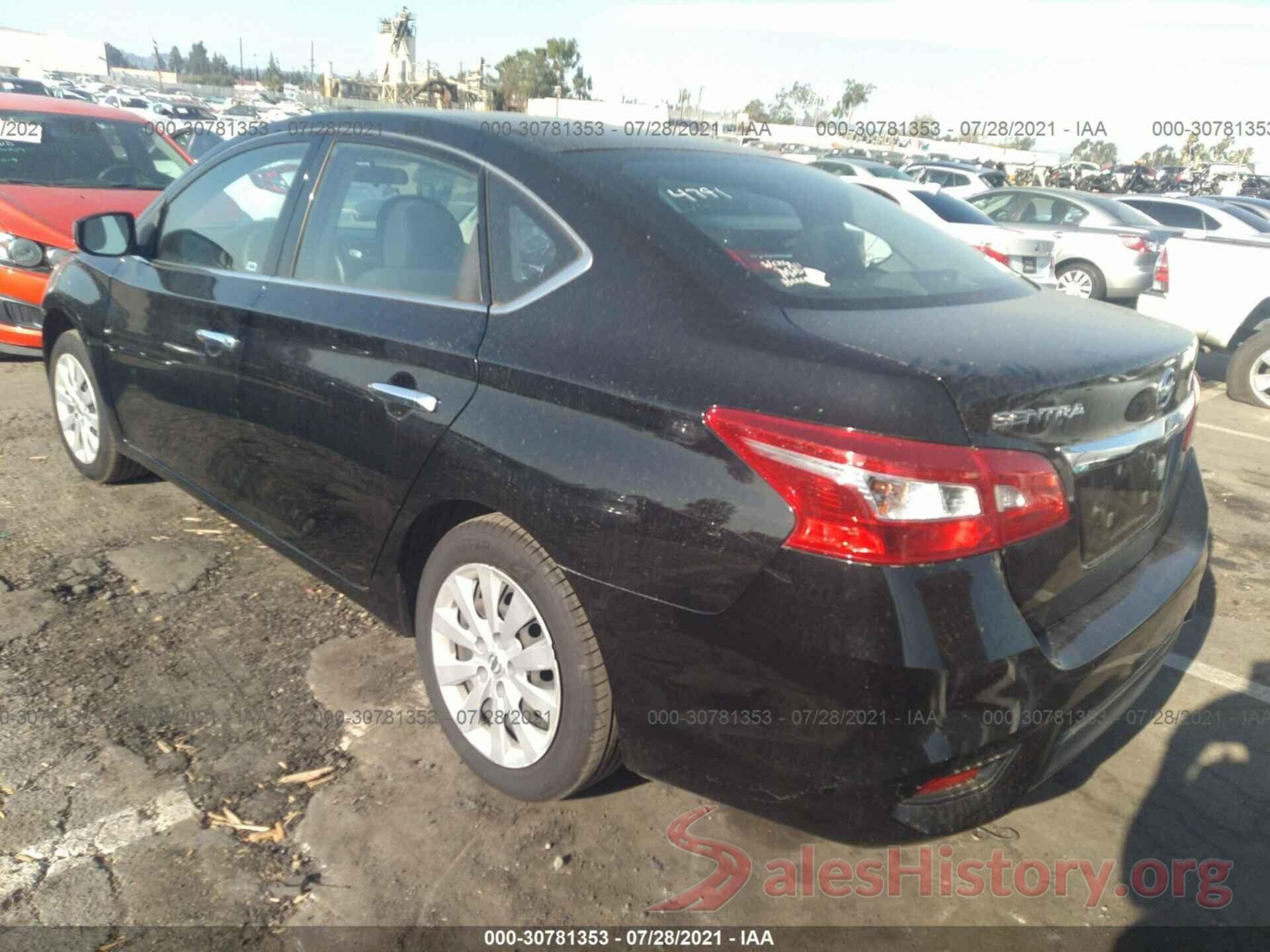 3N1AB7AP4GY280785 2016 NISSAN SENTRA