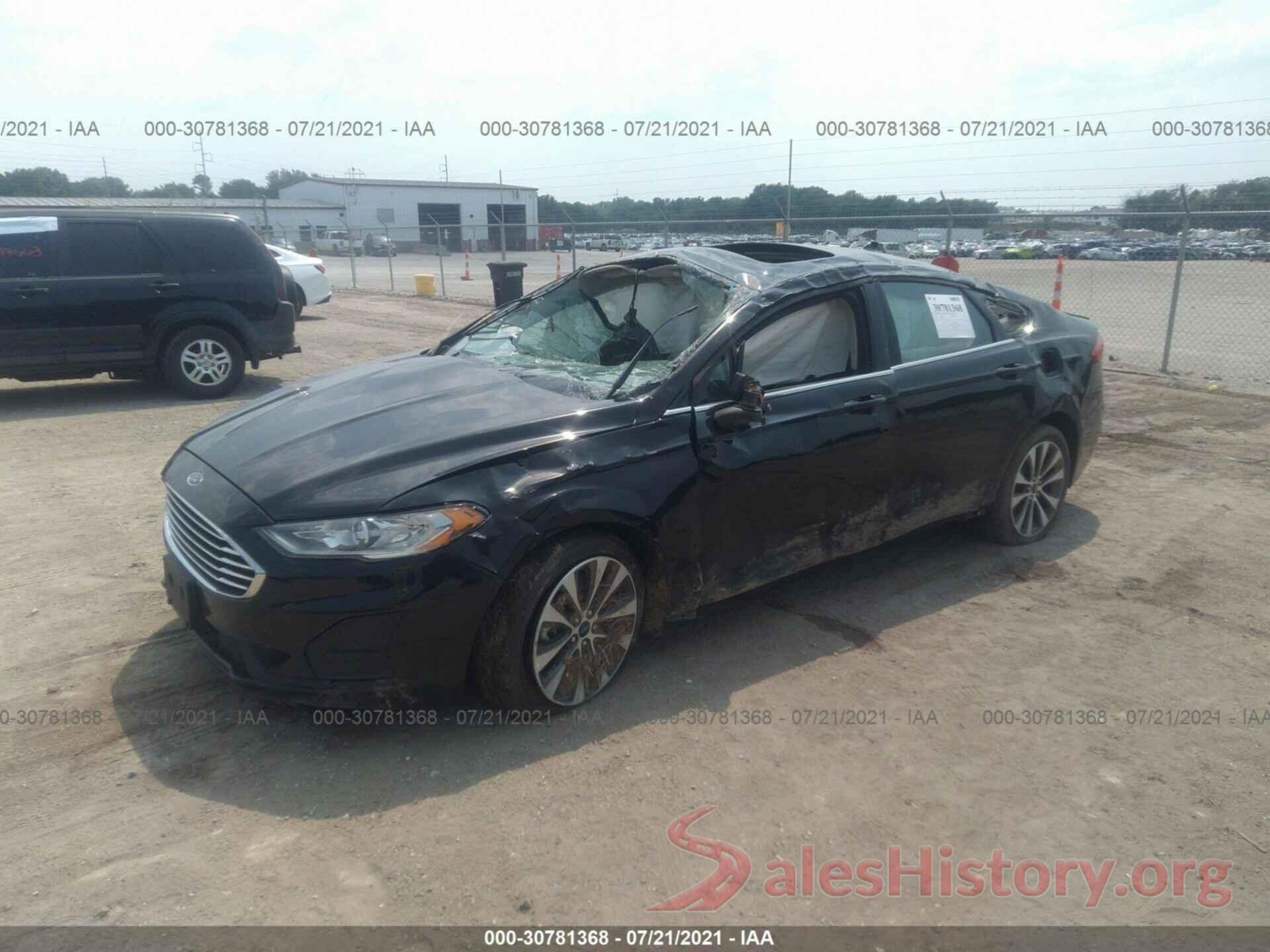 3FA6P0T98KR270571 2019 FORD FUSION