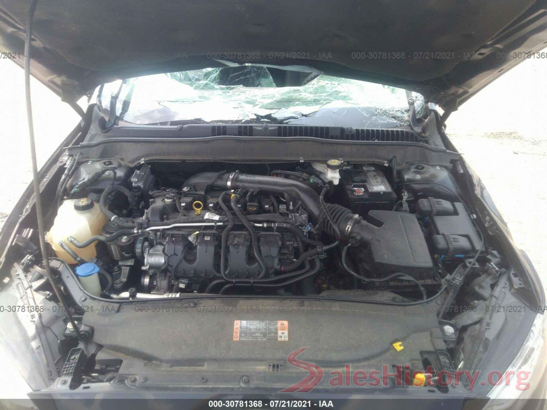 3FA6P0T98KR270571 2019 FORD FUSION