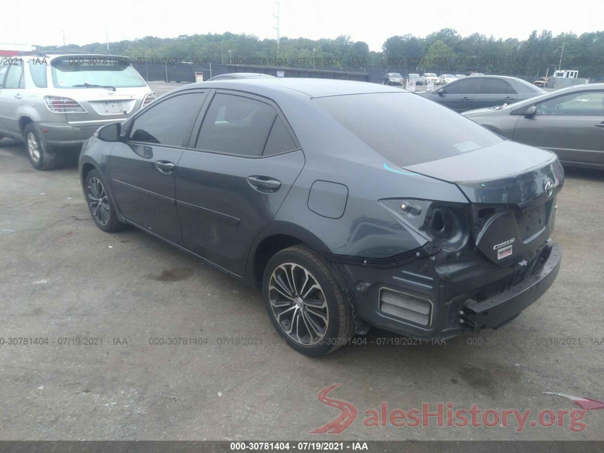 2T1BURHE6GC605142 2016 TOYOTA COROLLA