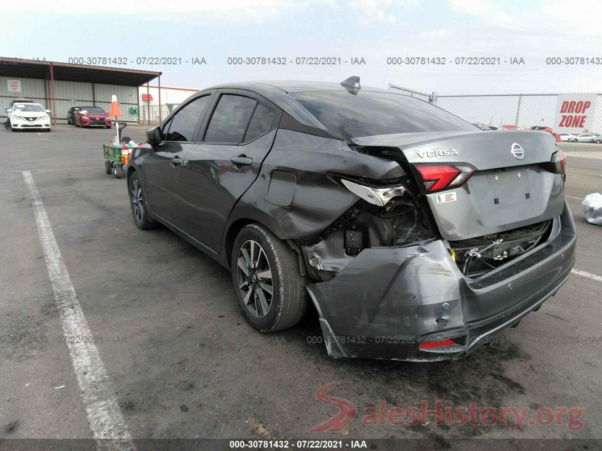 3N1CN8EV1LL885157 2020 NISSAN VERSA