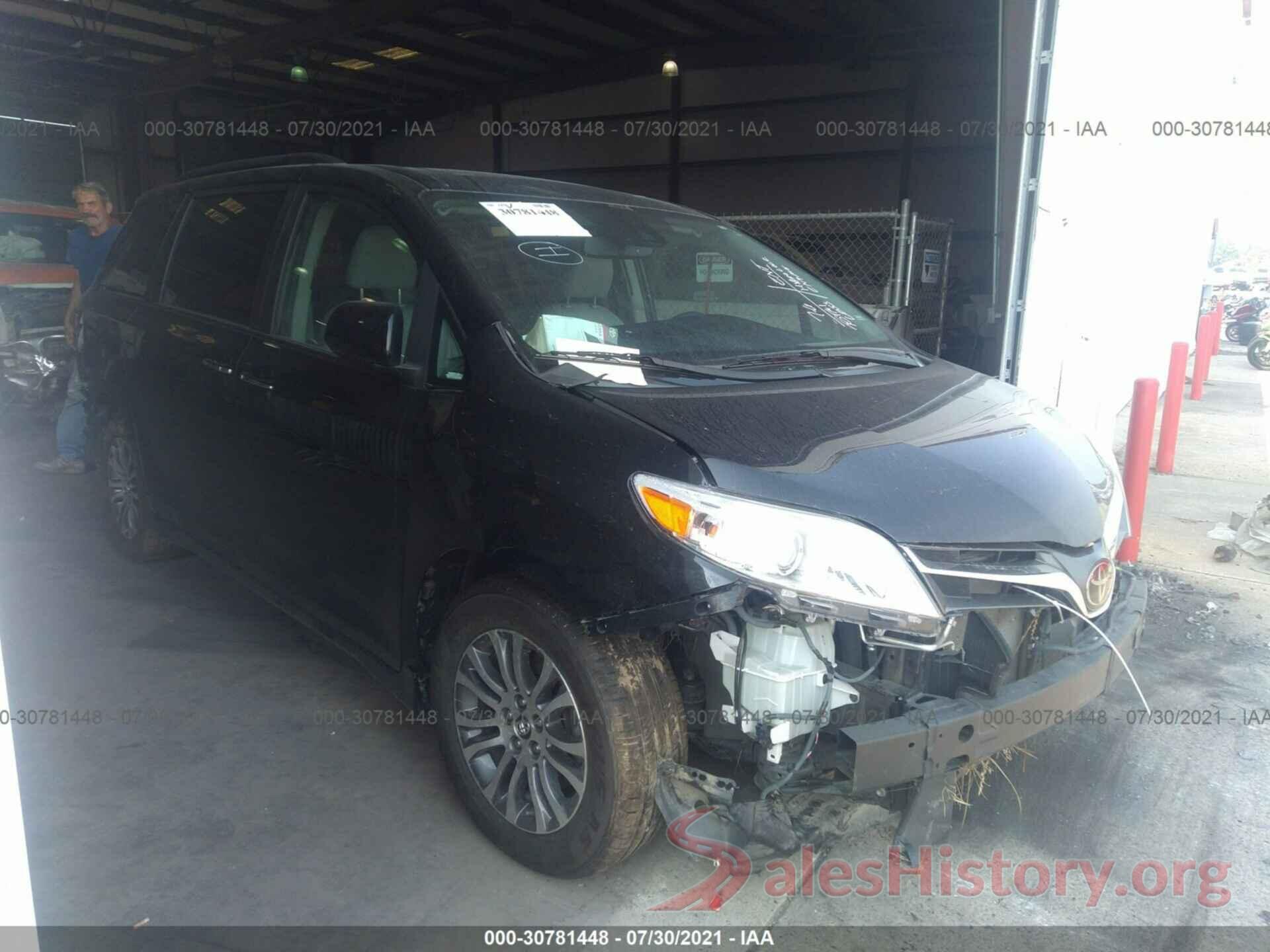 5TDYZ3DC5LS038291 2020 TOYOTA SIENNA