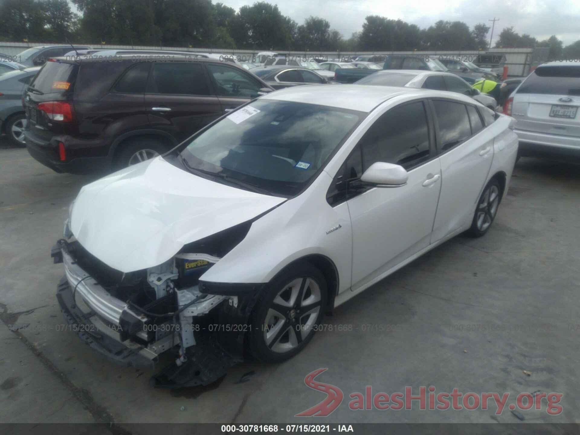 JTDKARFUXG3027526 2016 TOYOTA PRIUS