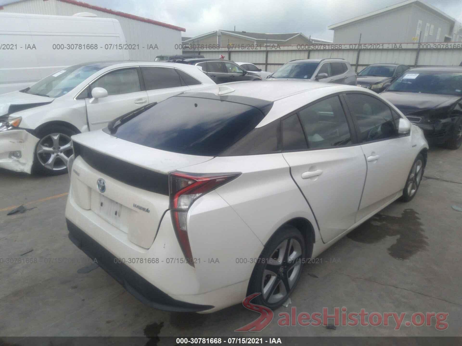 JTDKARFUXG3027526 2016 TOYOTA PRIUS