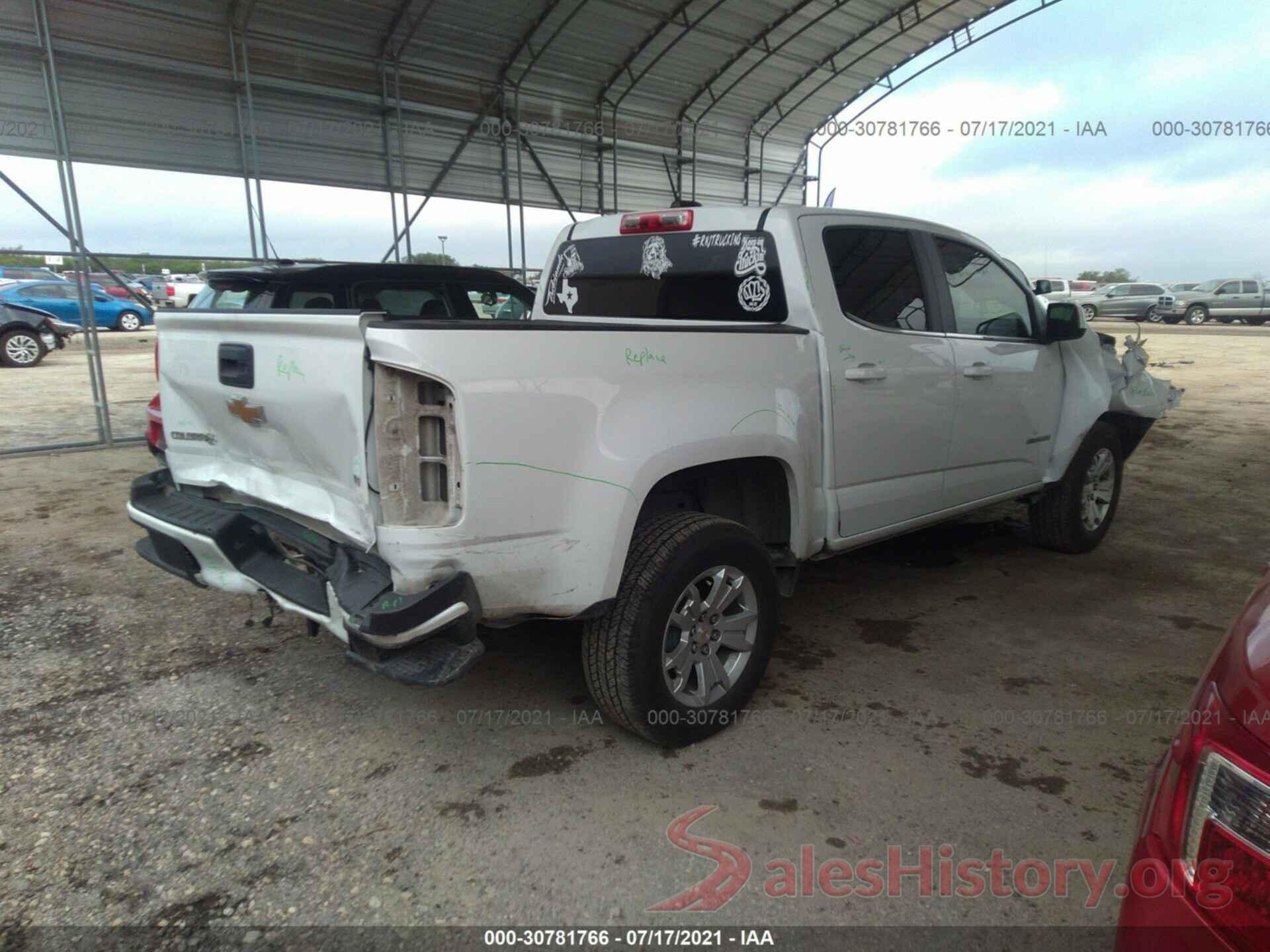 1GCGSCEA5J1187176 2018 CHEVROLET COLORADO