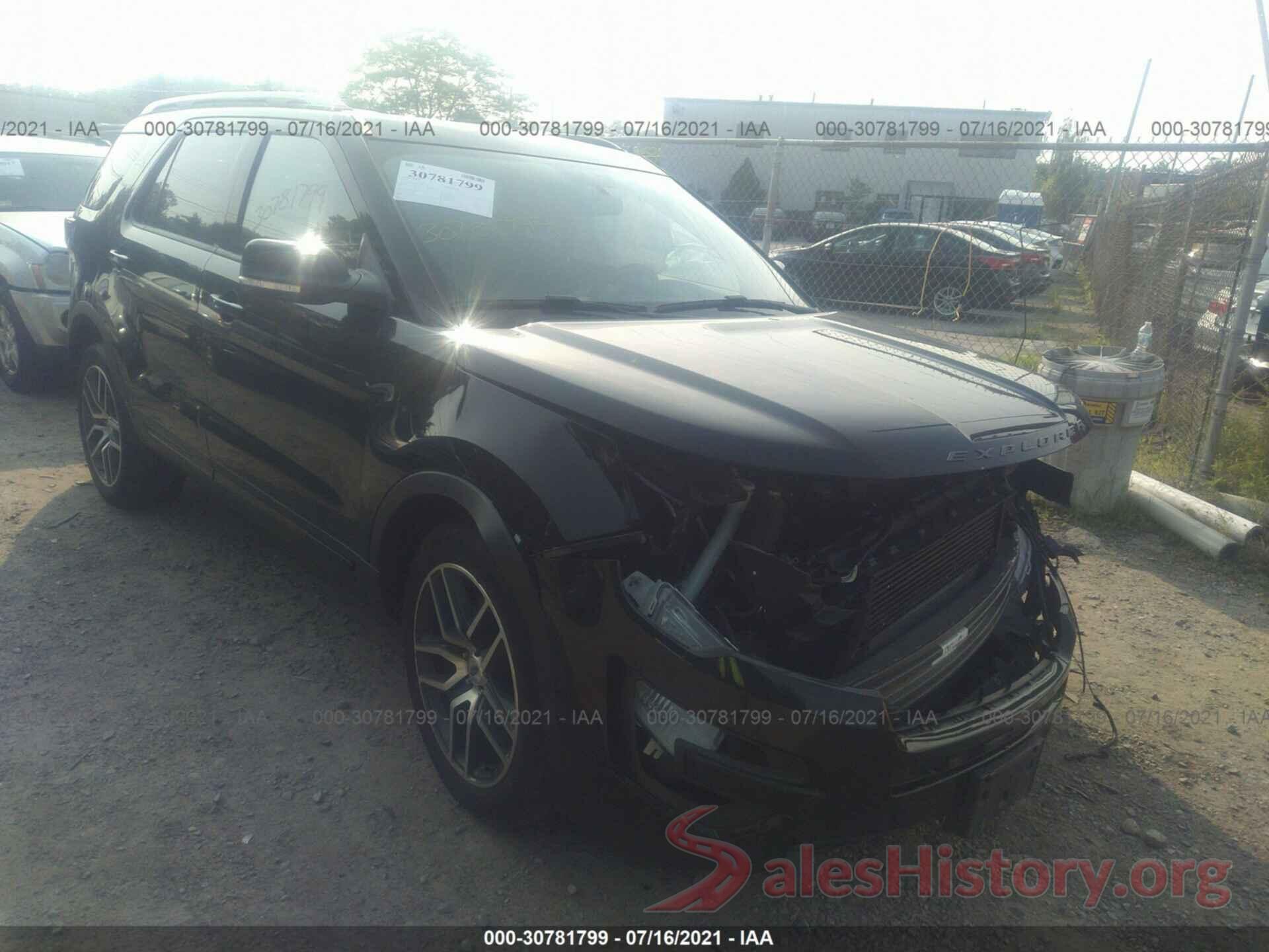 1FM5K8GT5HGE31169 2017 FORD EXPLORER