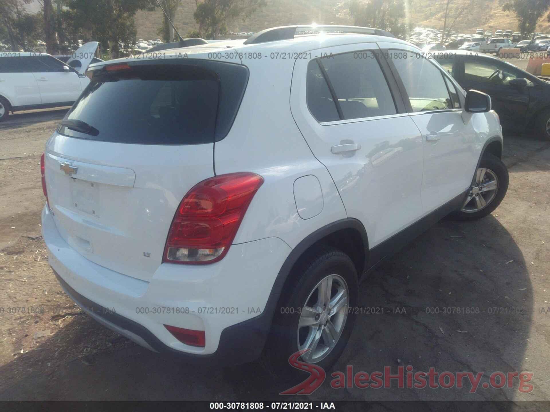 3GNCJLSBXHL164565 2017 CHEVROLET TRAX