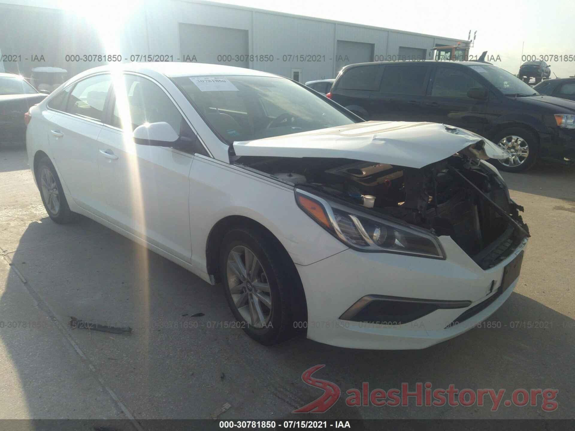 5NPE24AF4GH325547 2016 HYUNDAI SONATA