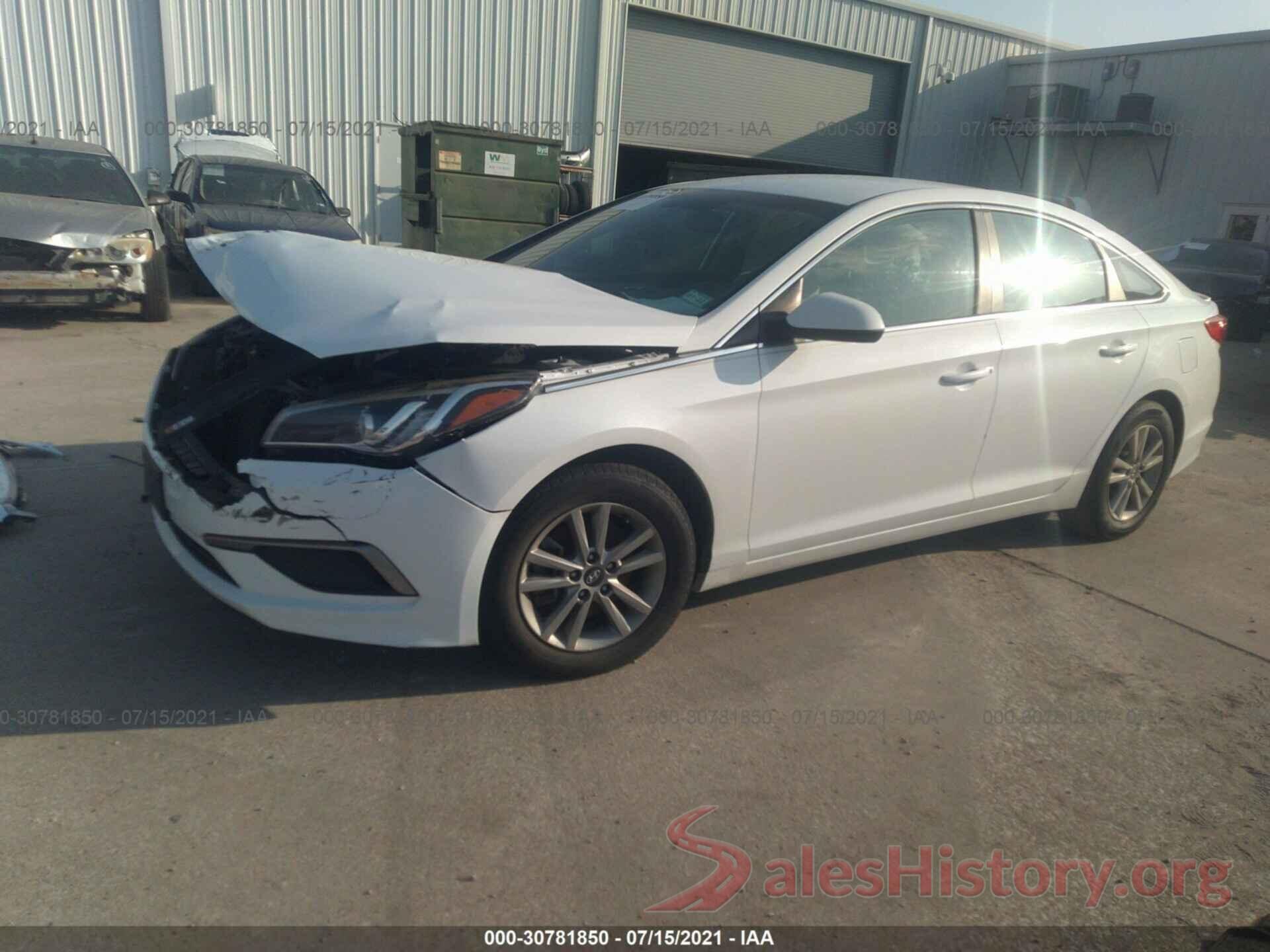 5NPE24AF4GH325547 2016 HYUNDAI SONATA