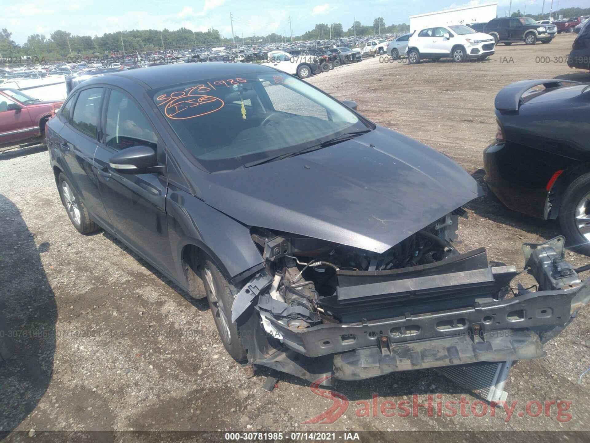 1FADP3F23GL272788 2016 FORD FOCUS