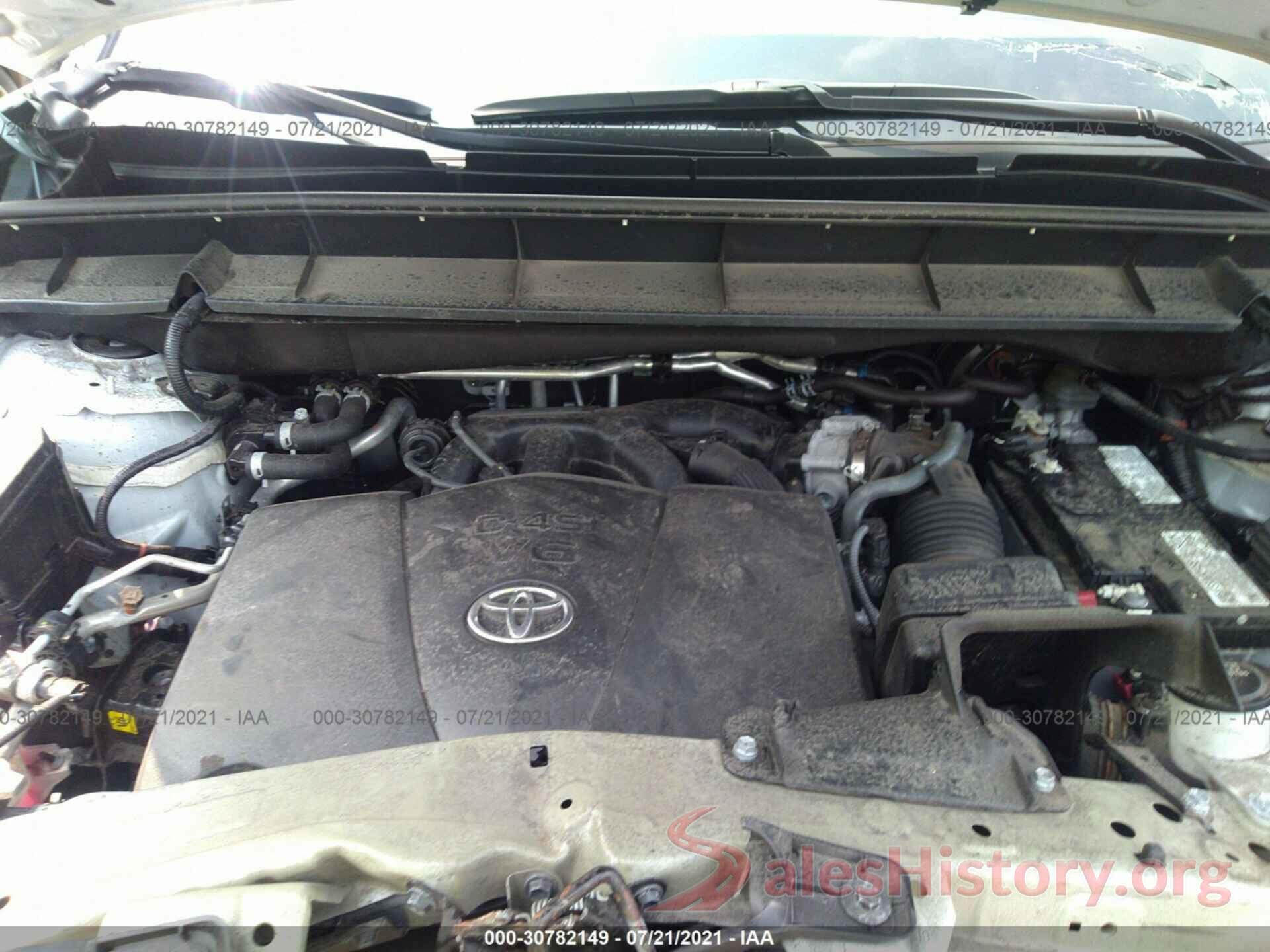 5TDDZRBHXMS524371 2021 TOYOTA HIGHLANDER