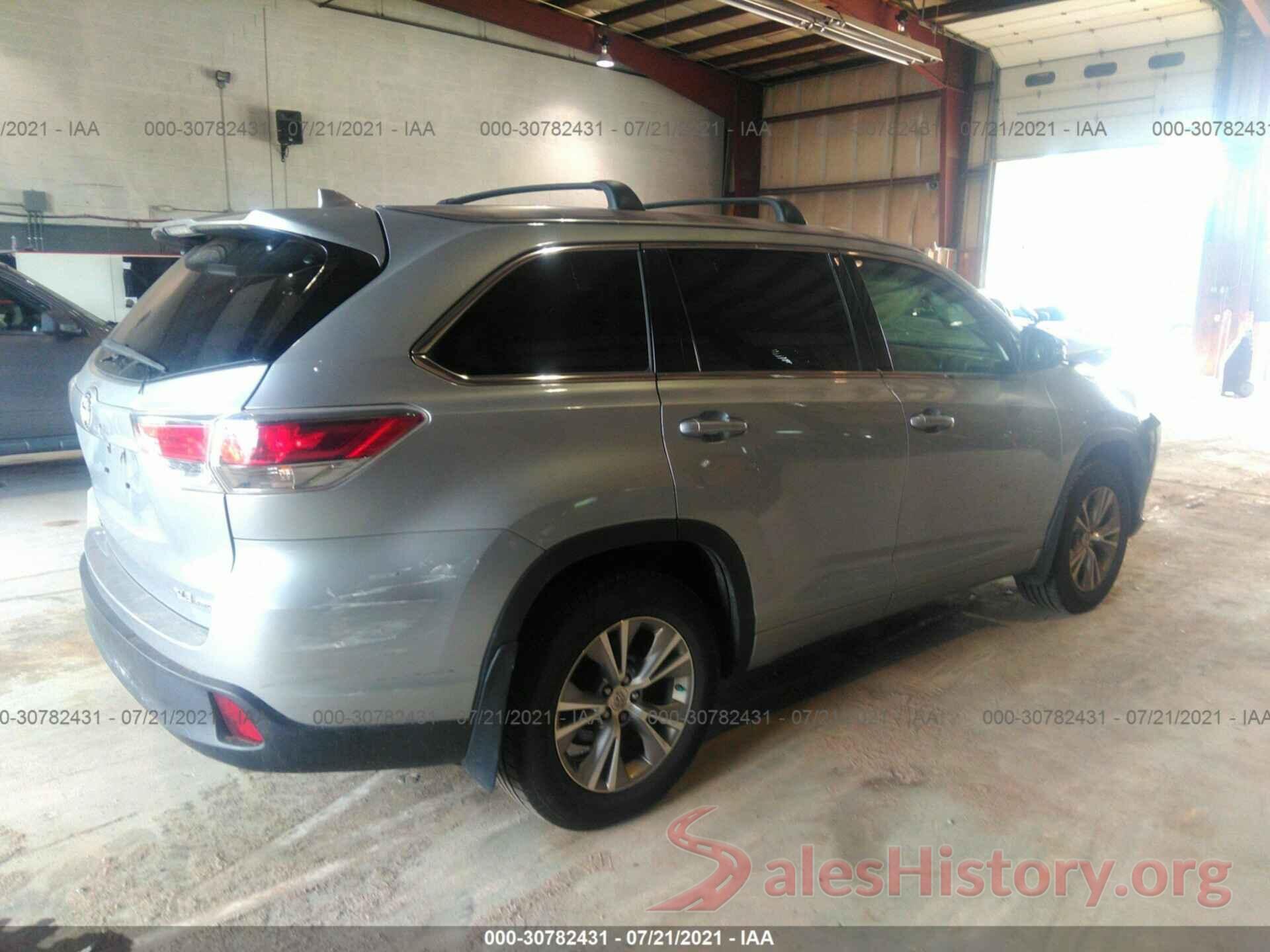 5TDJKRFH1FS187187 2015 TOYOTA HIGHLANDER