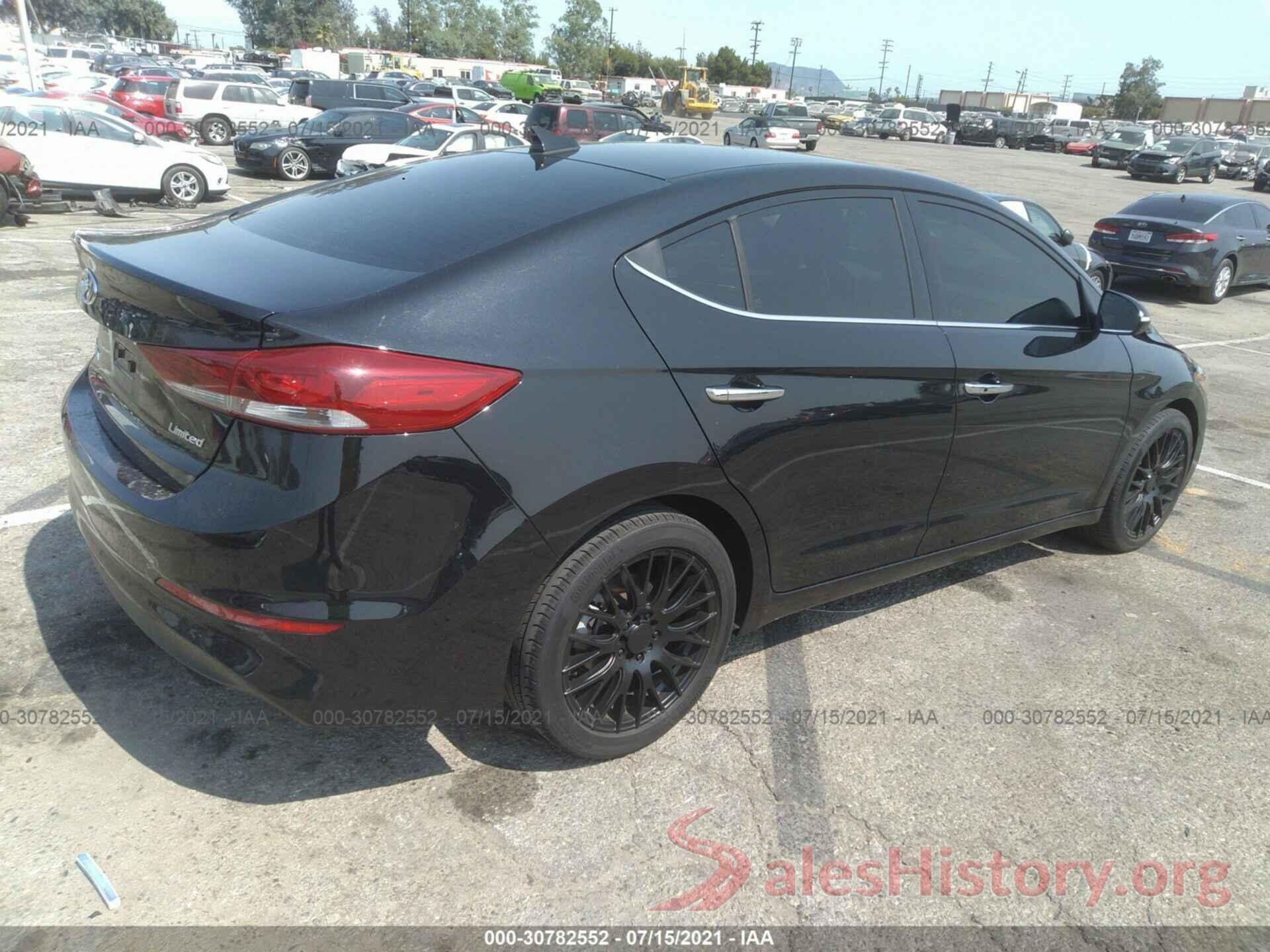 5NPD84LF7HH069400 2017 HYUNDAI ELANTRA