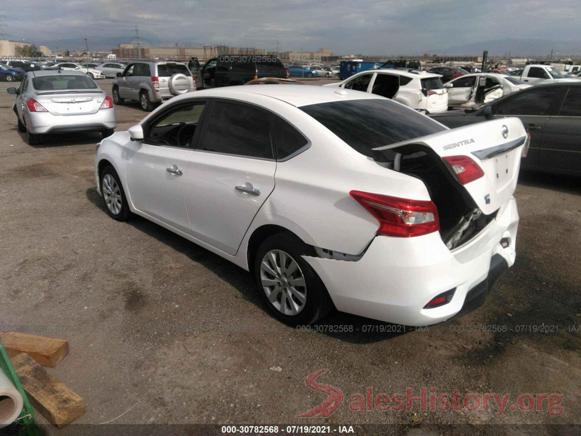 3N1AB7AP9HY301163 2017 NISSAN SENTRA