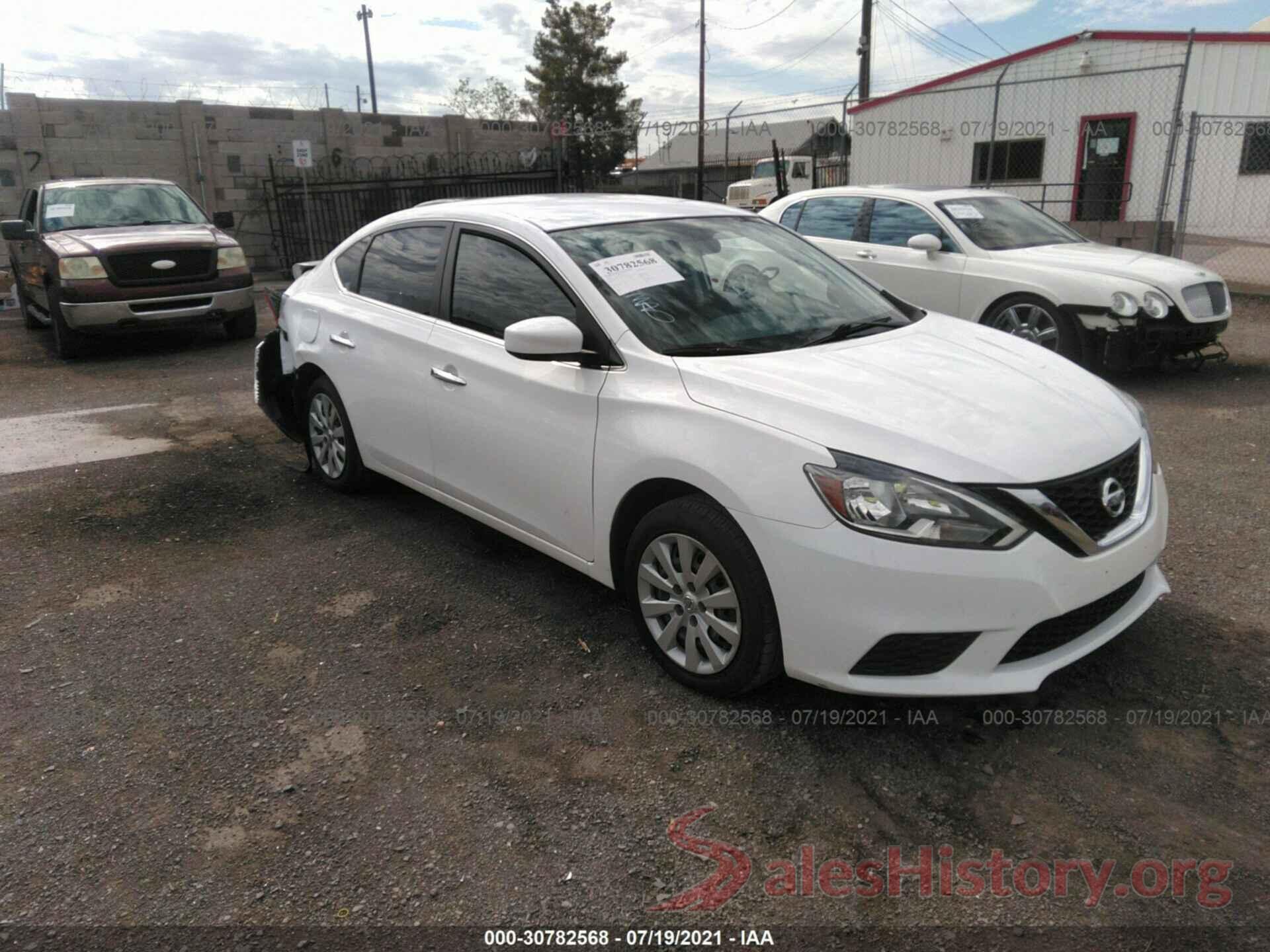 3N1AB7AP9HY301163 2017 NISSAN SENTRA