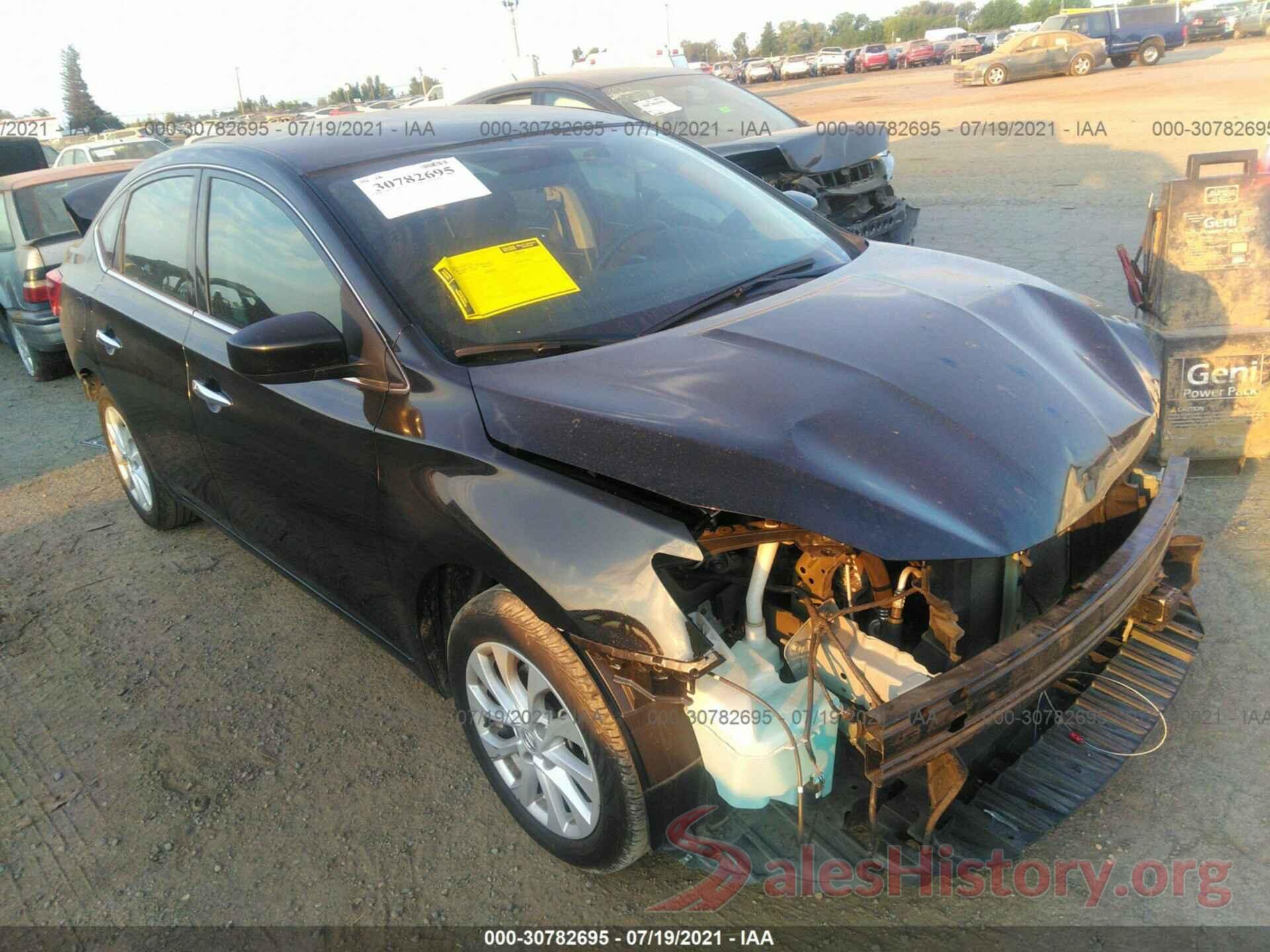 3N1AB7AP2KL604287 2019 NISSAN SENTRA