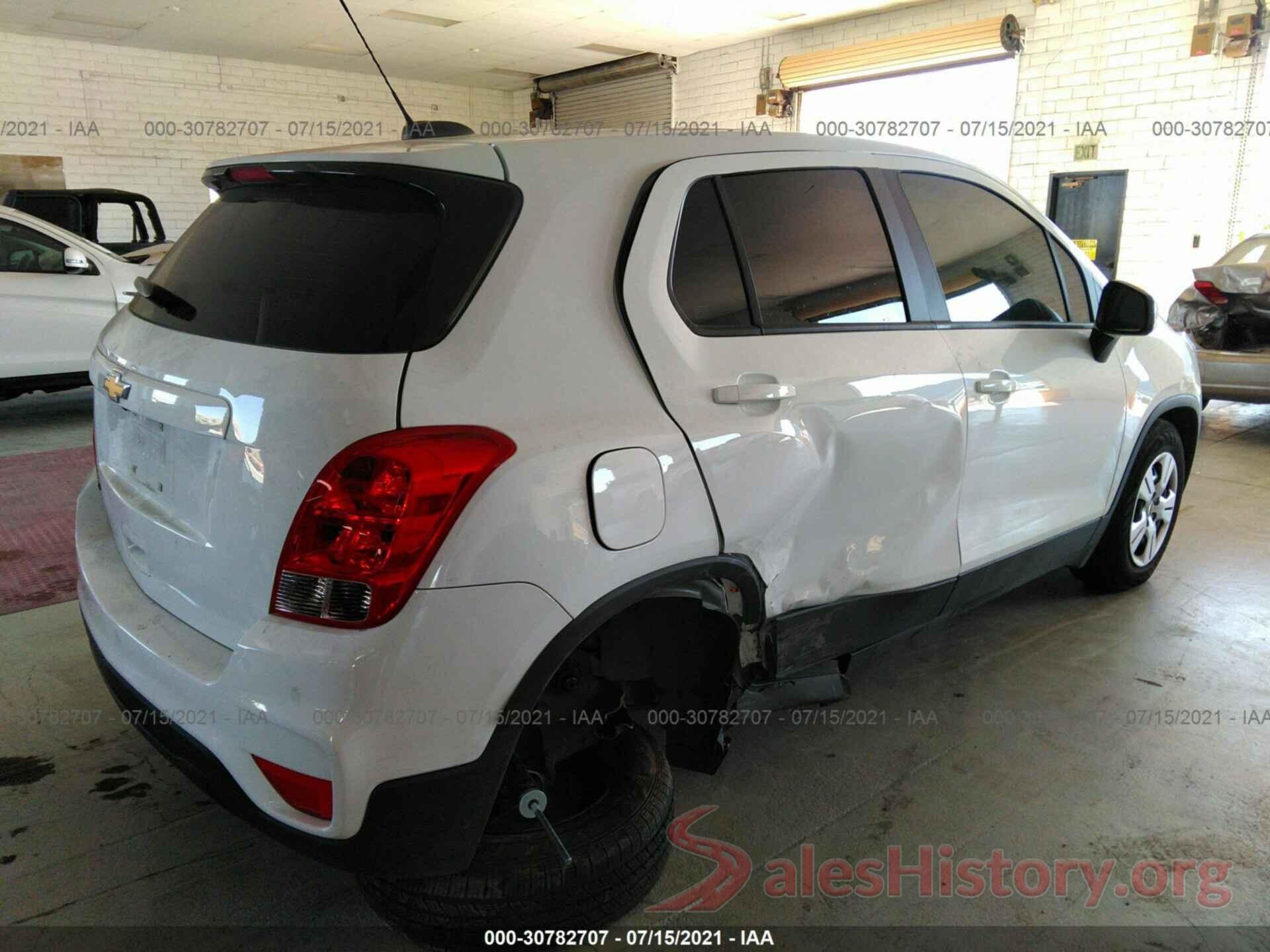 KL7CJKSB0JB722267 2018 CHEVROLET TRAX