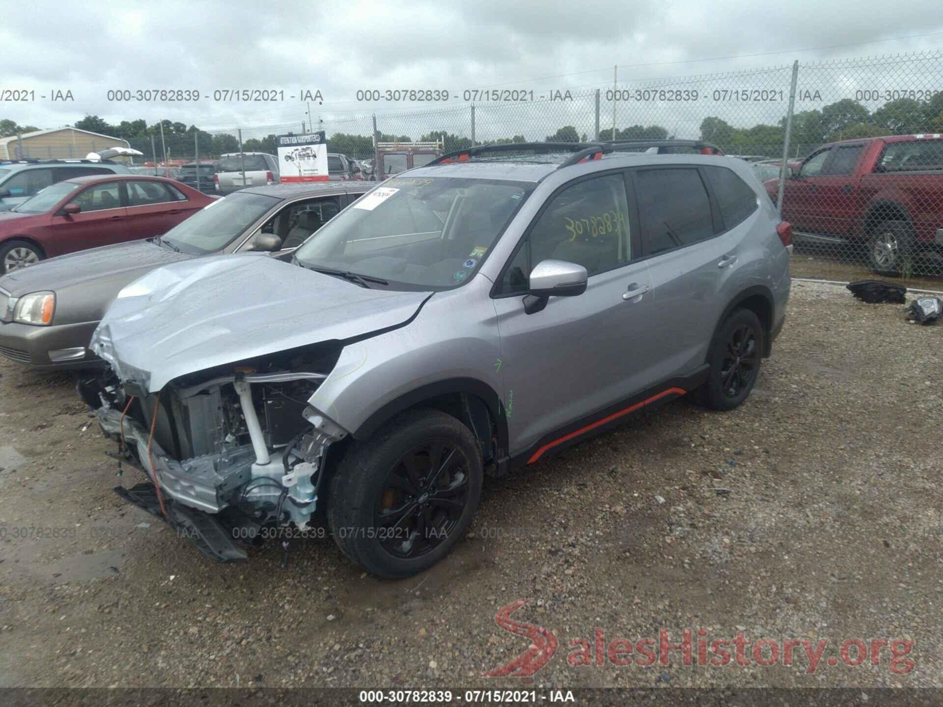 JF2SKAKC3KH496580 2019 SUBARU FORESTER