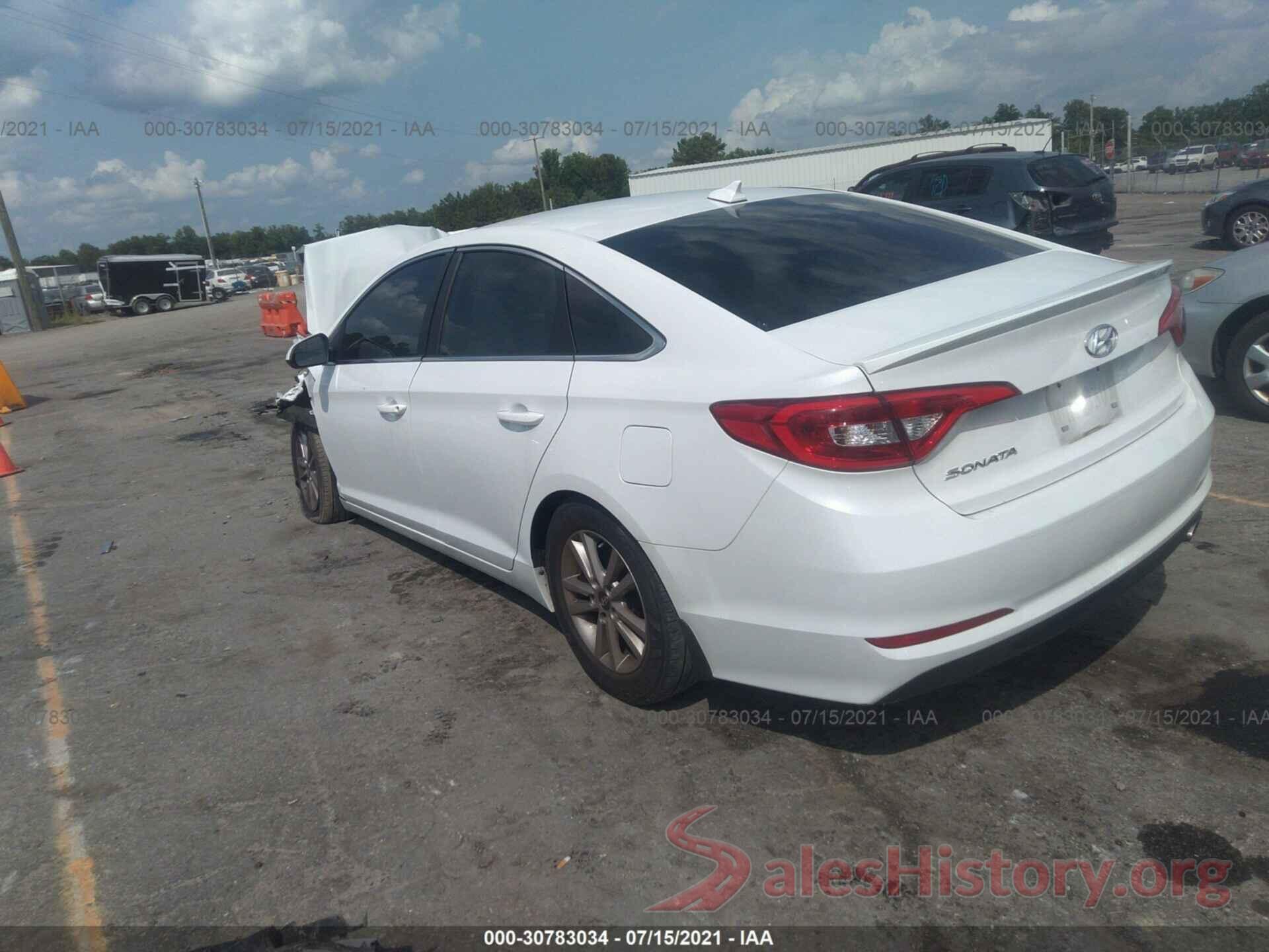 5NPE24AF3HH550883 2017 HYUNDAI SONATA