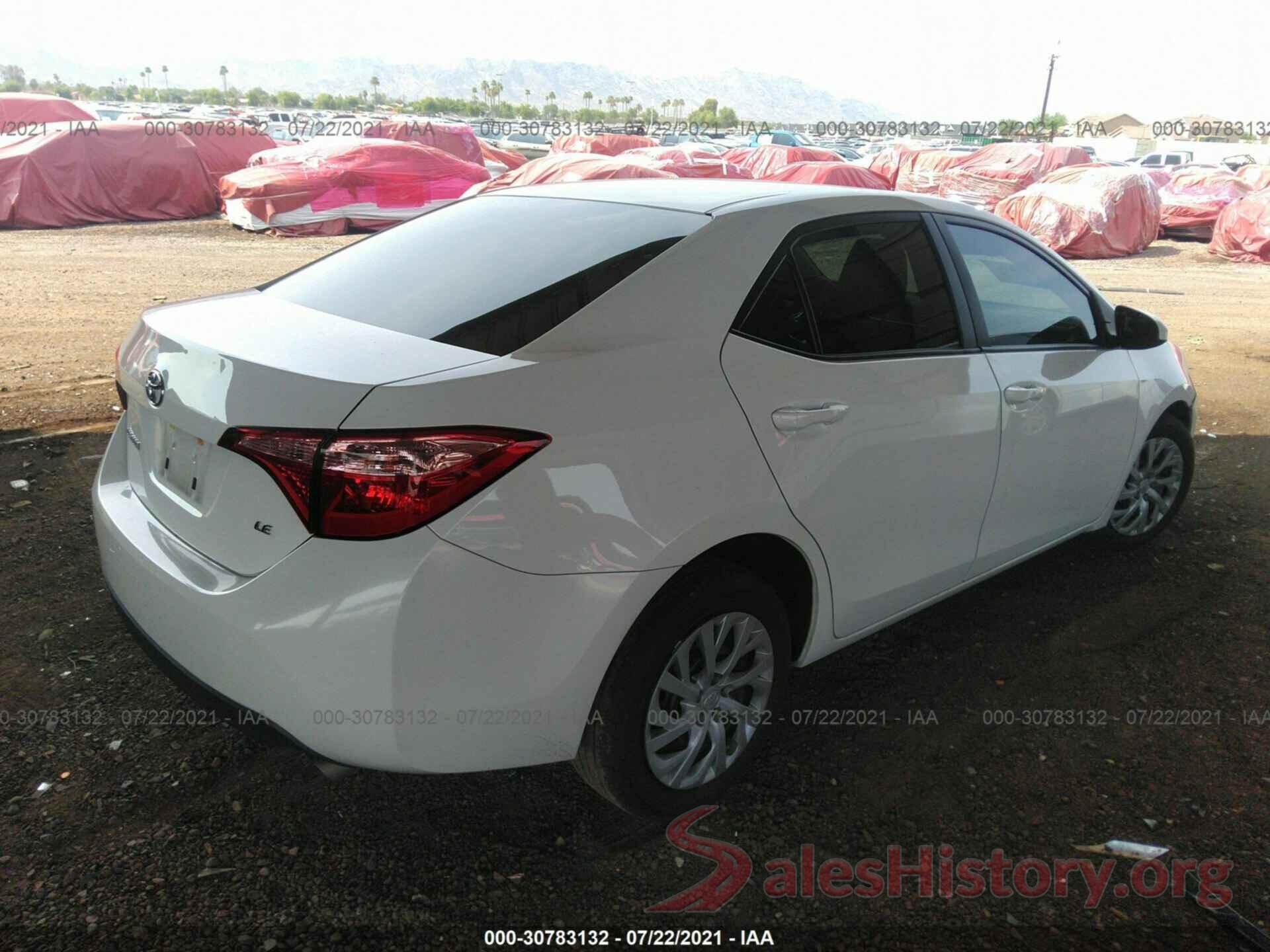 2T1BURHEXHC843304 2017 TOYOTA COROLLA