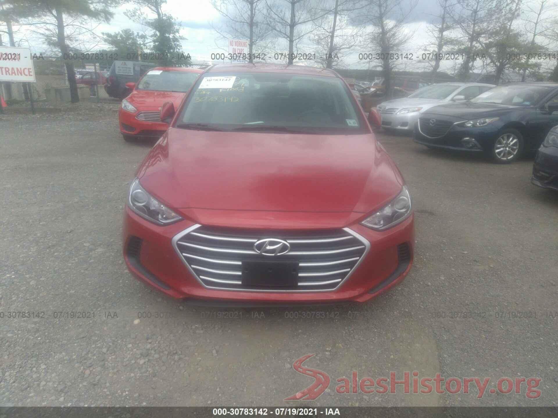 5NPD84LF1JH235724 2018 HYUNDAI ELANTRA