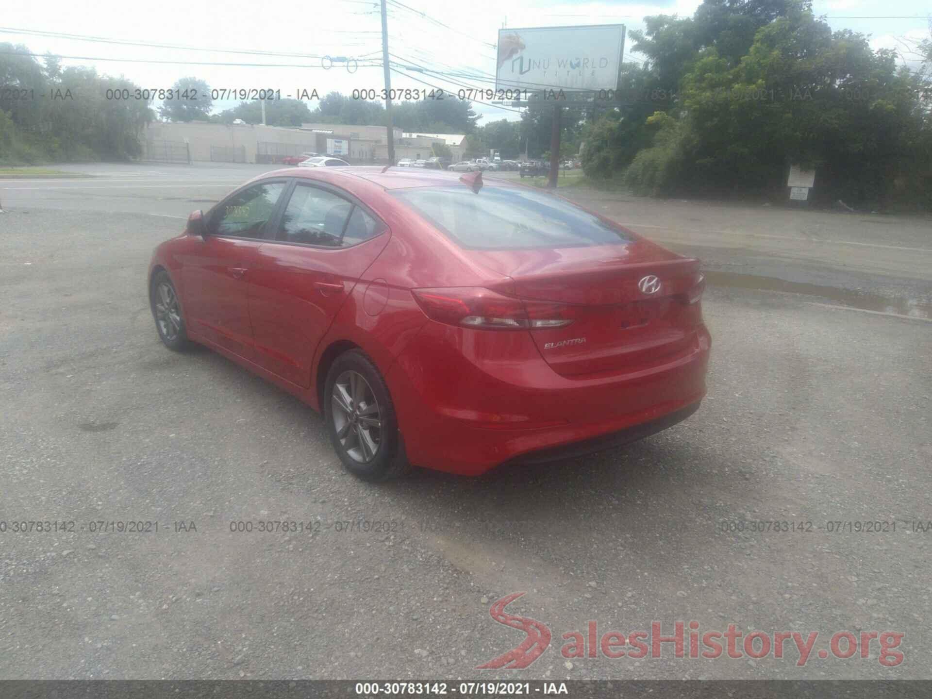 5NPD84LF1JH235724 2018 HYUNDAI ELANTRA