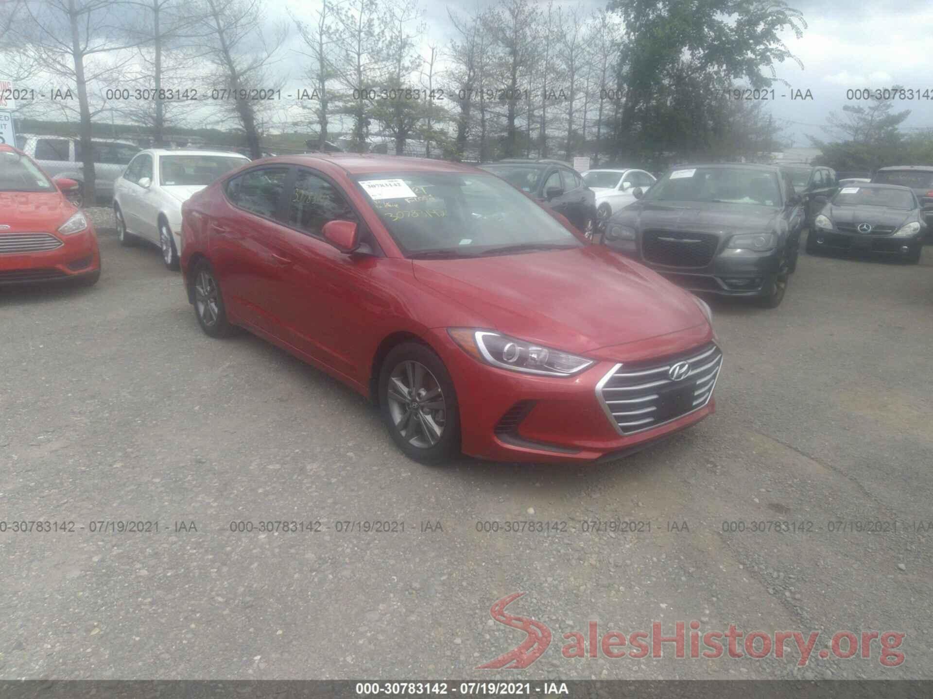 5NPD84LF1JH235724 2018 HYUNDAI ELANTRA