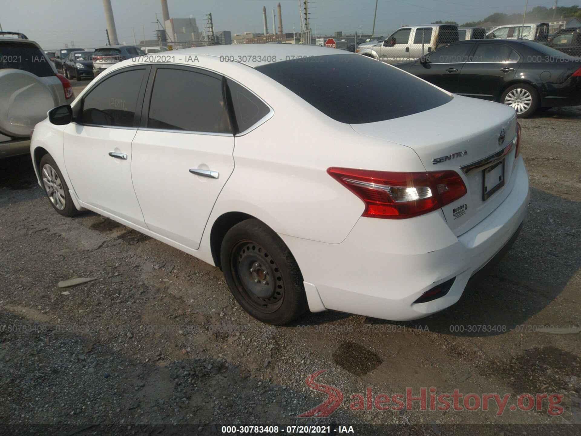 3N1AB7AP2HY303045 2017 NISSAN SENTRA