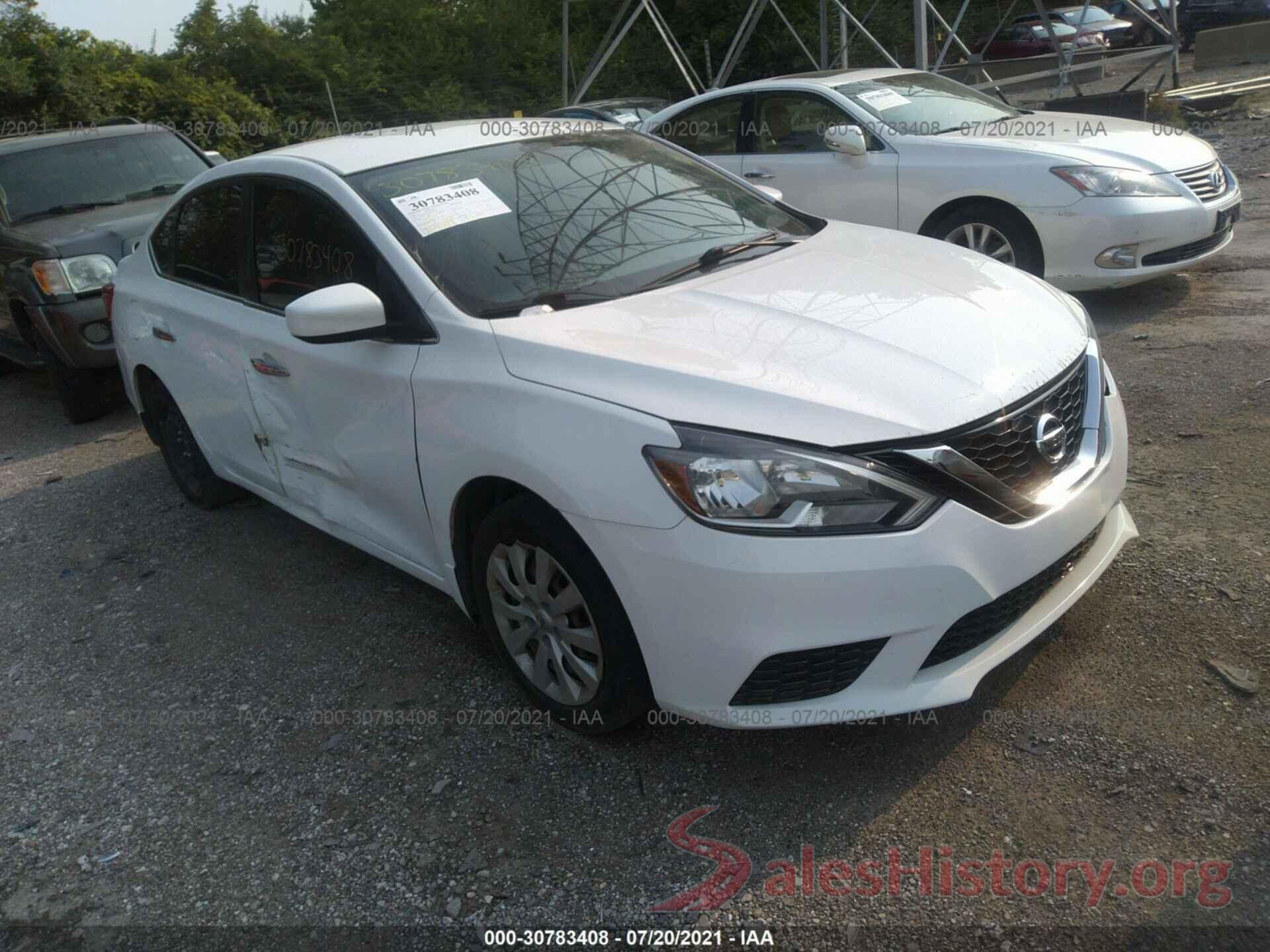 3N1AB7AP2HY303045 2017 NISSAN SENTRA