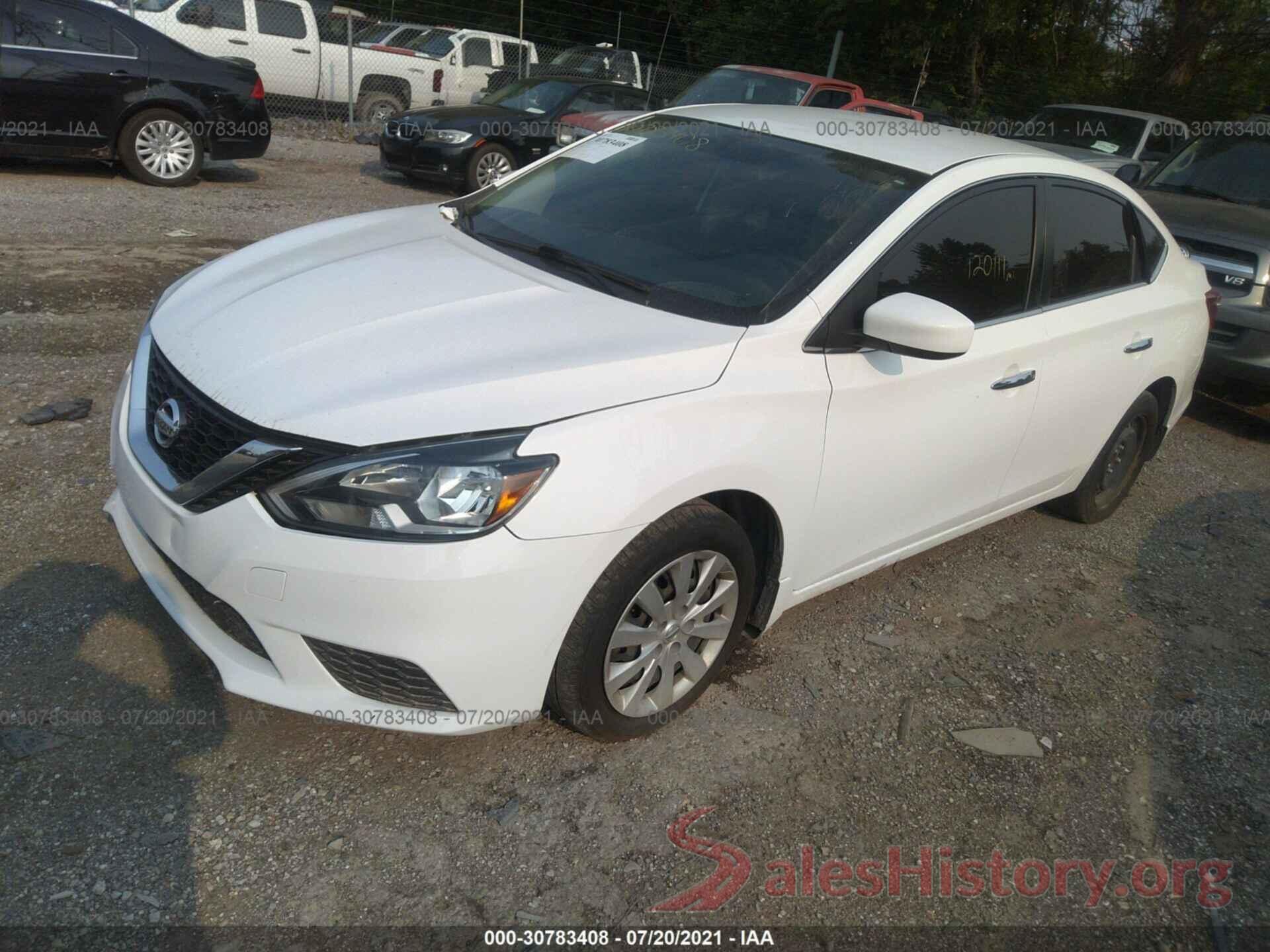 3N1AB7AP2HY303045 2017 NISSAN SENTRA