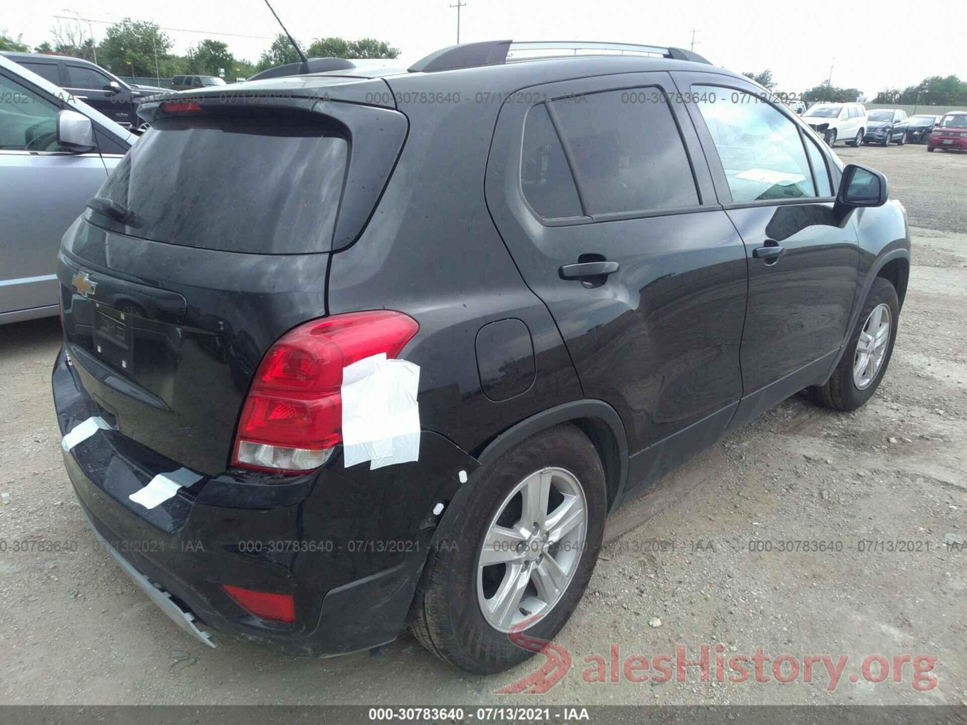 KL7CJLSB1MB326360 2021 CHEVROLET TRAX