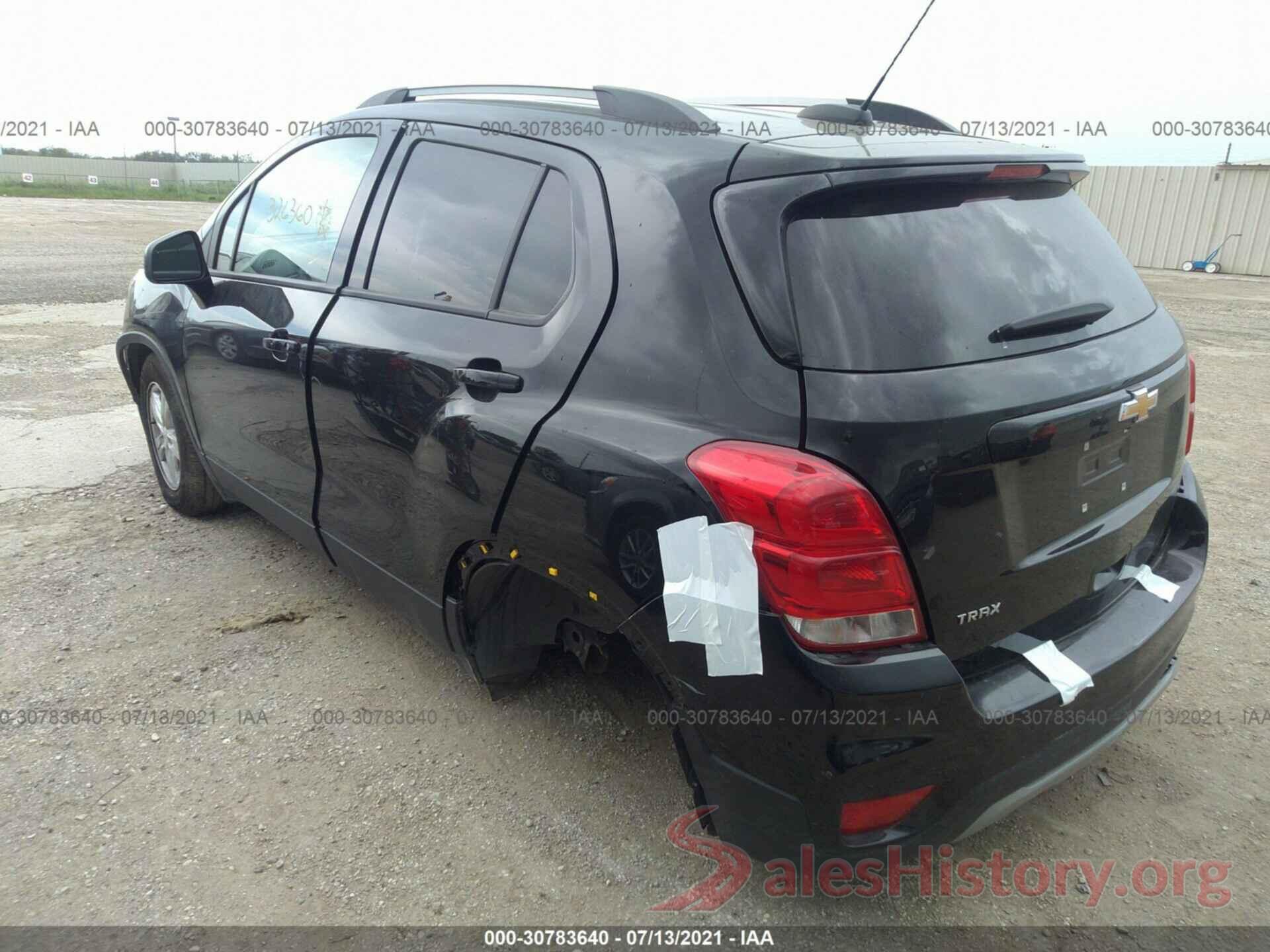 KL7CJLSB1MB326360 2021 CHEVROLET TRAX