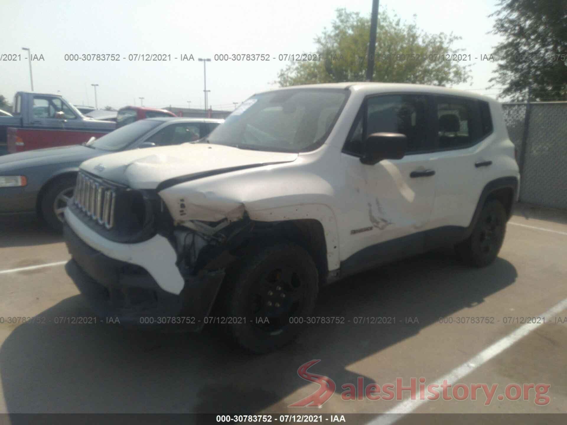 ZACCJBAH6HPF05640 2017 JEEP RENEGADE