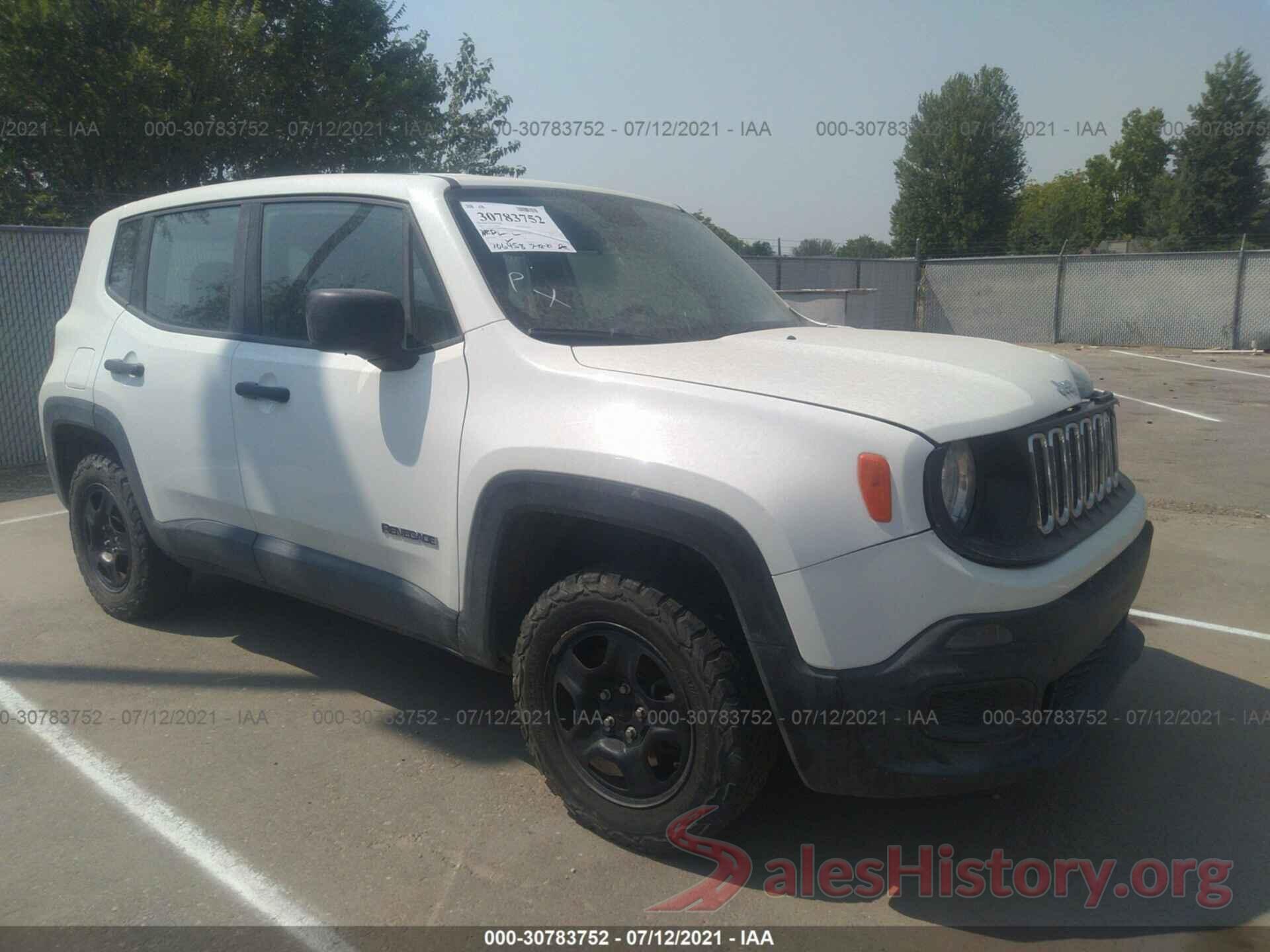 ZACCJBAH6HPF05640 2017 JEEP RENEGADE