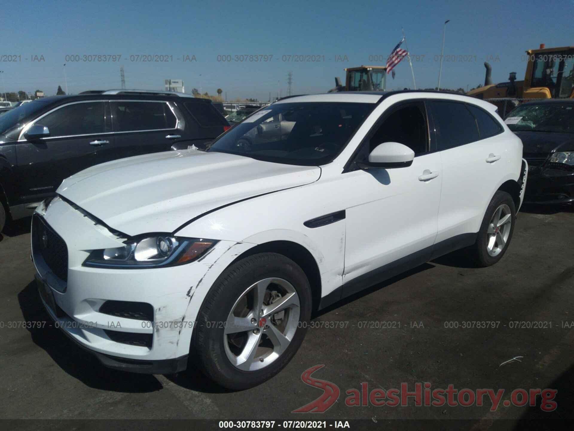 SADCJ2GX6KA368760 2019 JAGUAR F-PACE