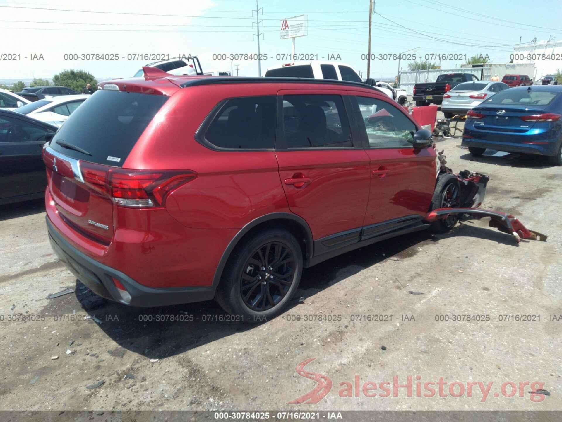 JA4AZ3A31KZ053142 2019 MITSUBISHI OUTLANDER