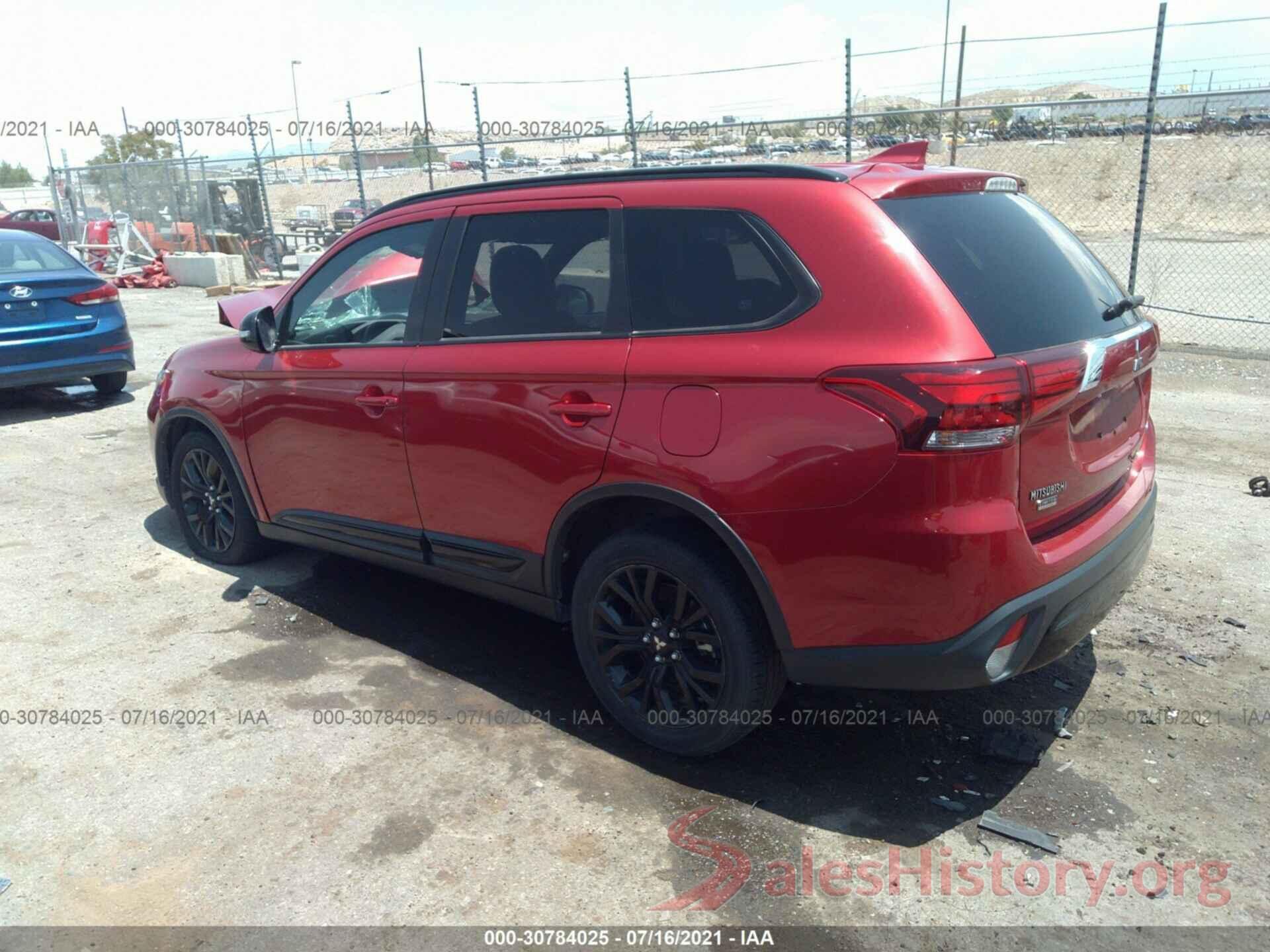 JA4AZ3A31KZ053142 2019 MITSUBISHI OUTLANDER